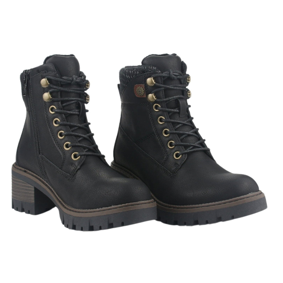 Botin Chalada Mujer Sindy-1 Negro Casual Botines Taco Chalada 