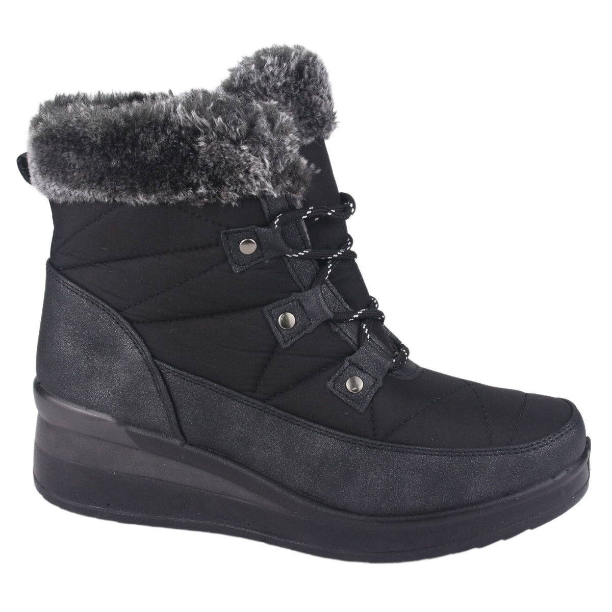 Botin Chalada Mujer Sky-34 Negro Casual Botines Comfort Chalada 