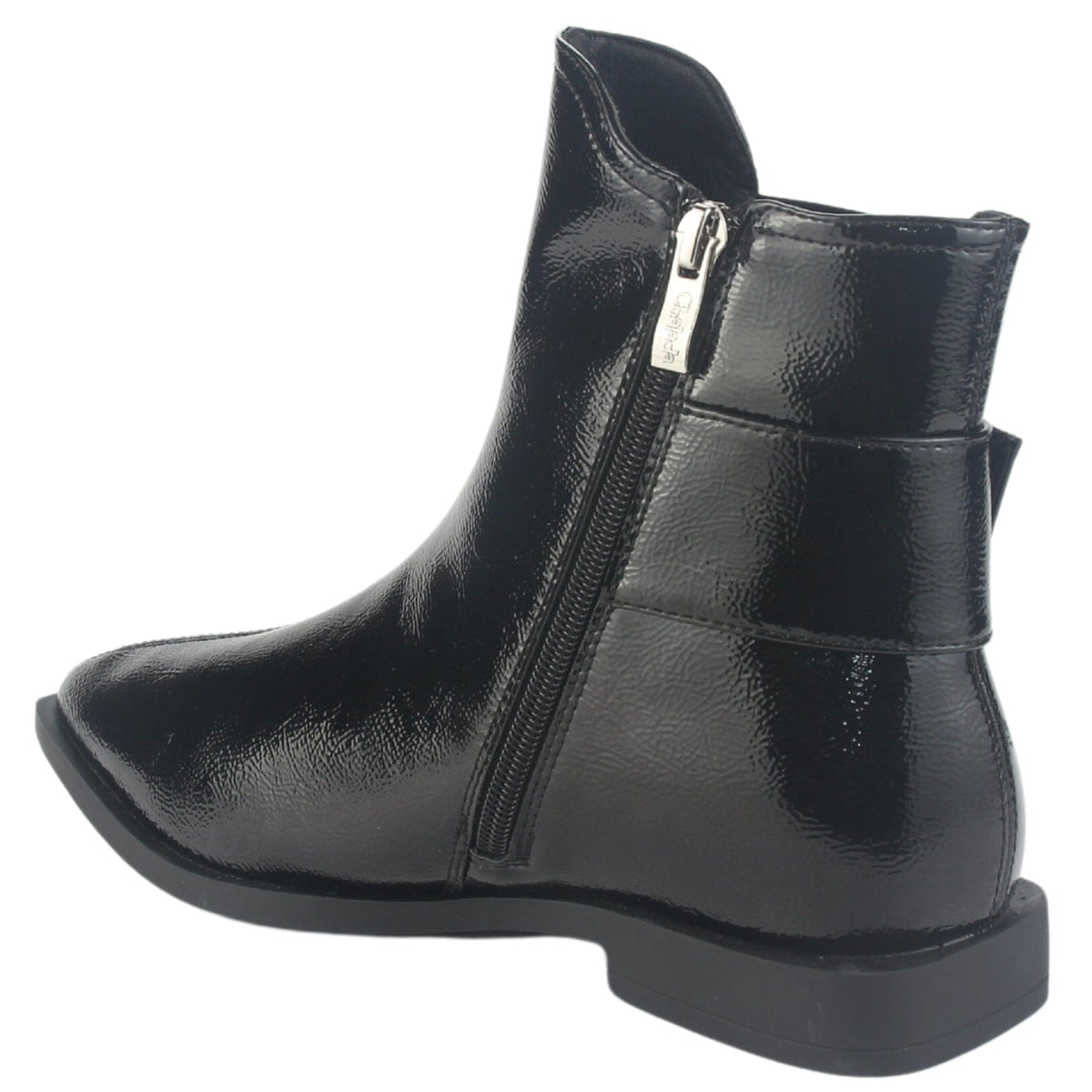 Botin Chalada Mujer Slik-10 Negro Casual Botines Taco Chalada 