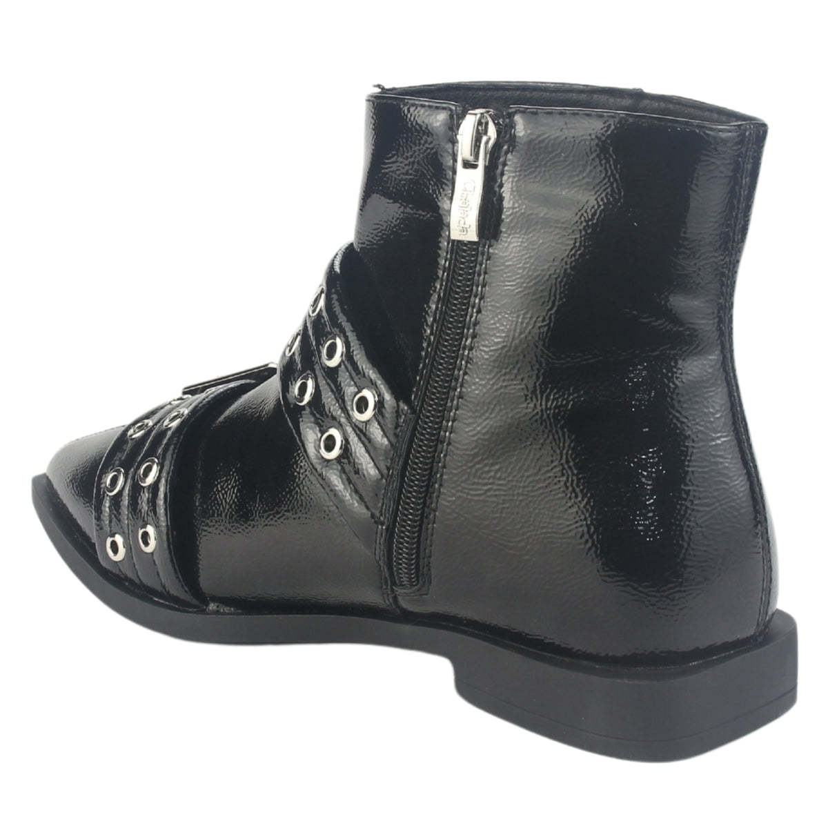 Botin Chalada Mujer Slik-11 Negro Casual