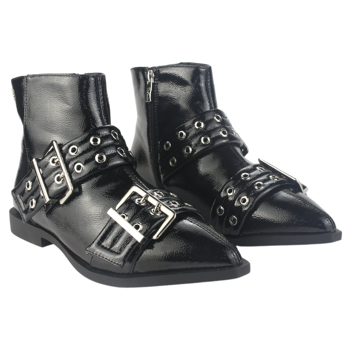Botin Chalada Mujer Slik-11 Negro Casual