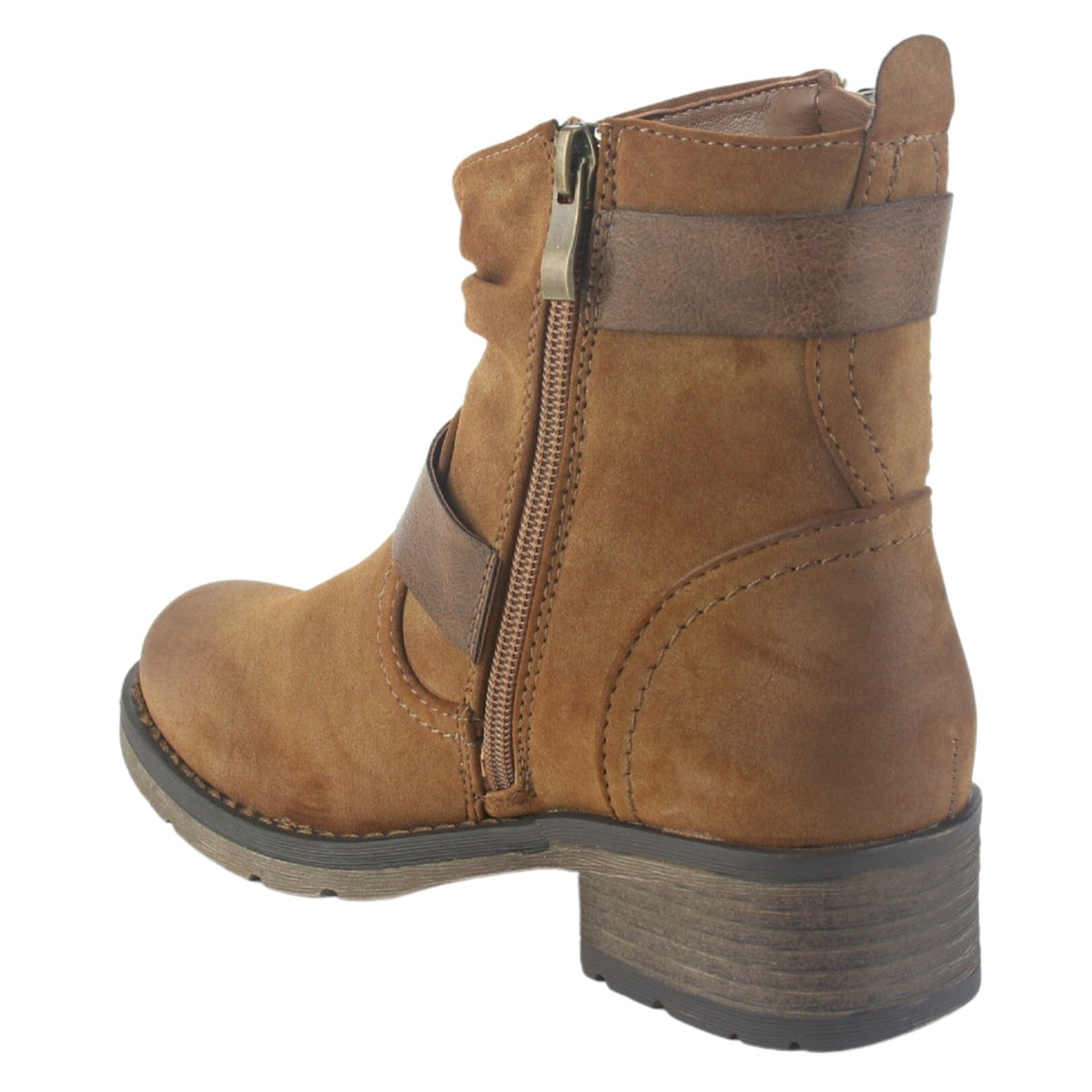 Botin Chalada Mujer Torri-11 Camel Casual Botines Chalada 