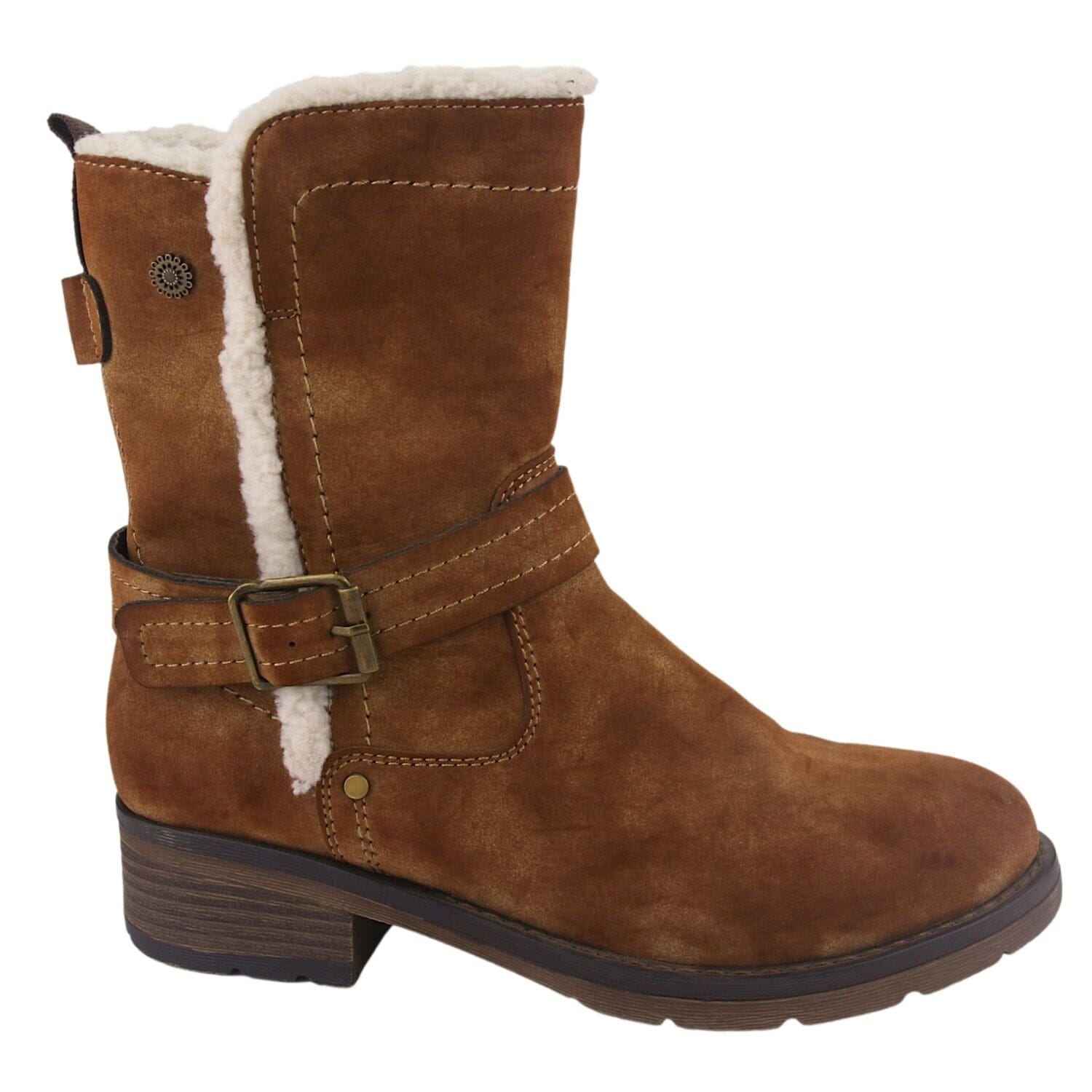 Botin Chalada Mujer Torri-16 Tostado Casual Botines Chalada 