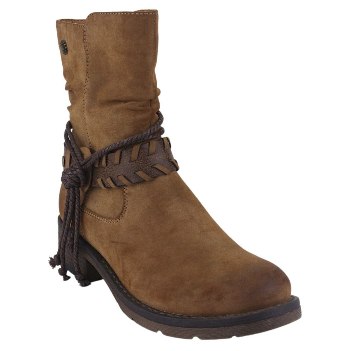 Botin Chalada Mujer Torri-22 Tostado Casual Botines Chalada 