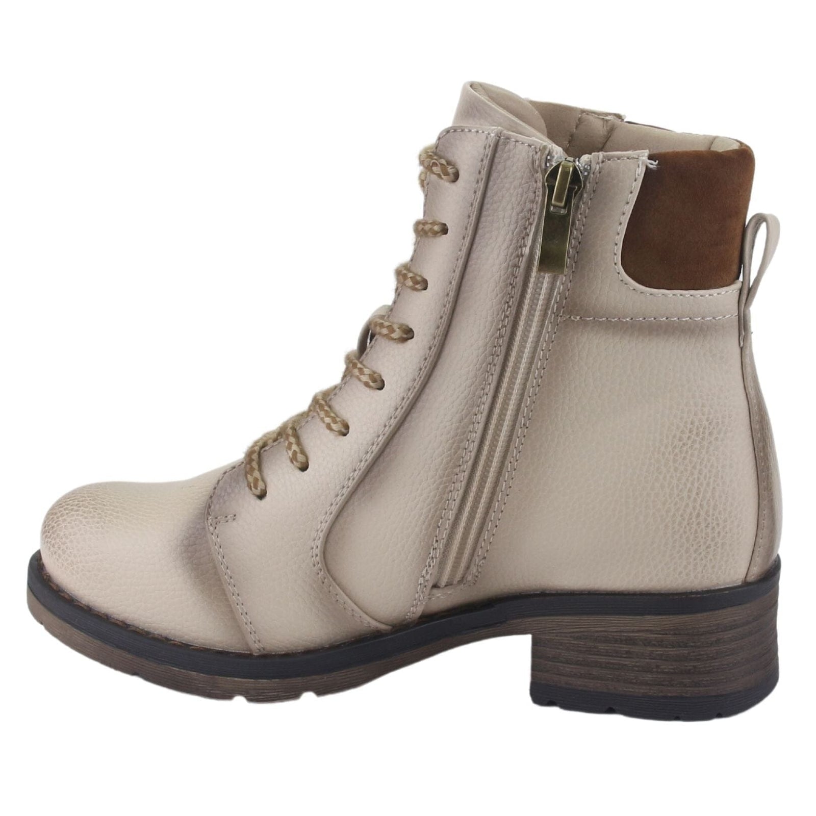 Botin Chalada Mujer Torri-25 Beige Casual Botines Planos Chalada 