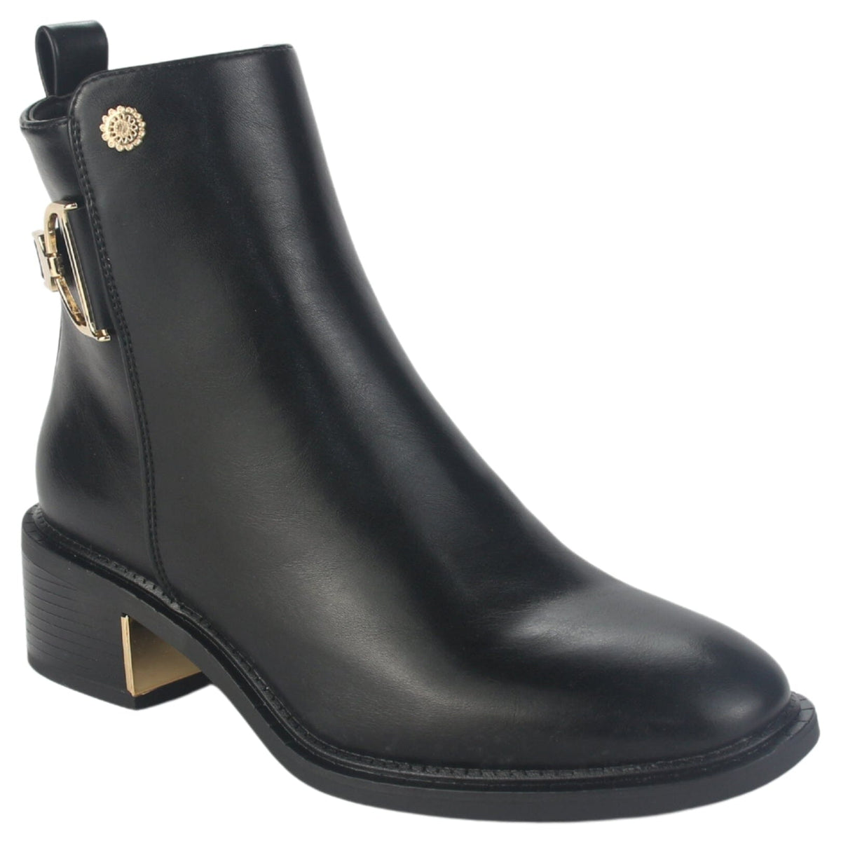 Botin Chalada Mujer Traffam-61 Negro Casual Botines Taco Chalada 