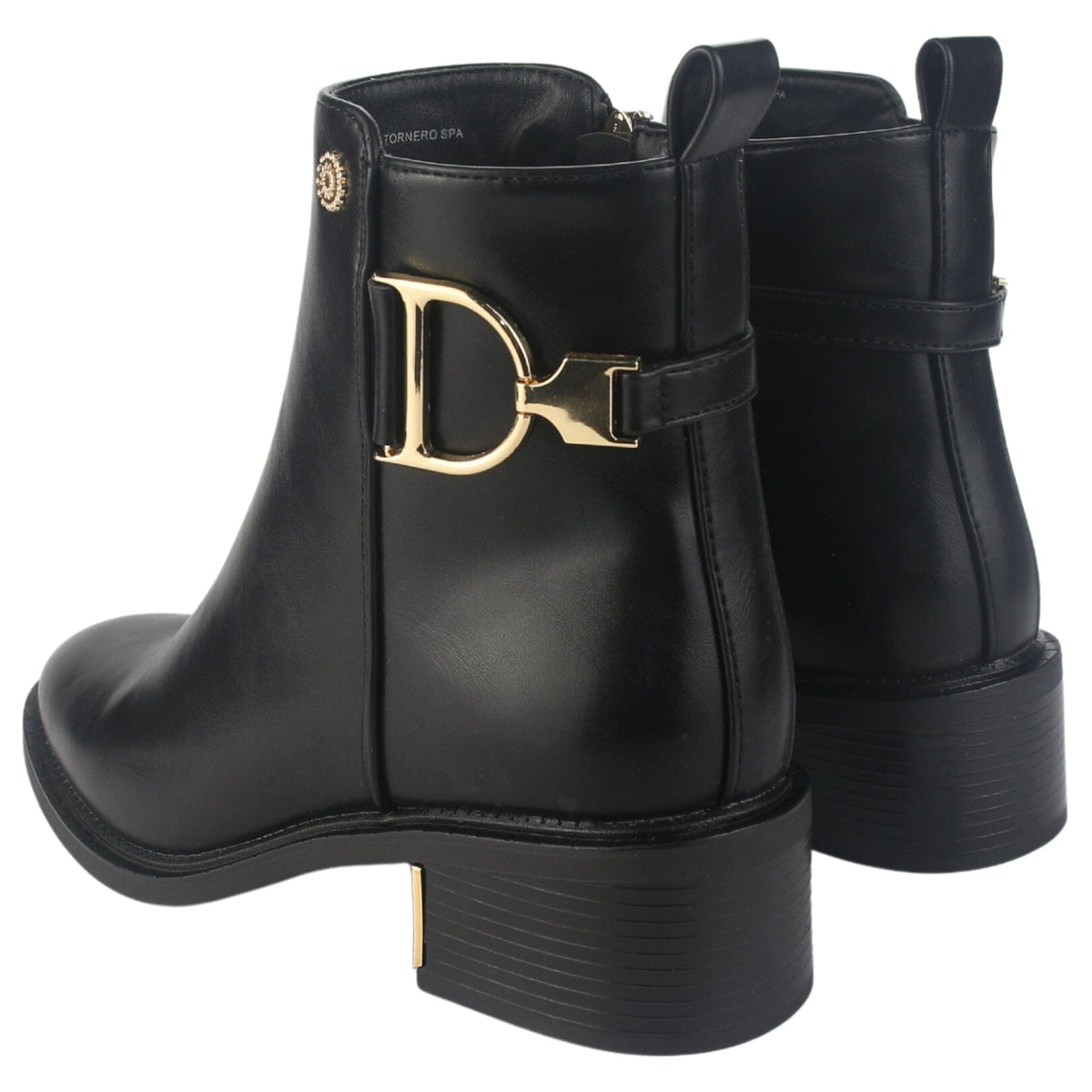 Botin Chalada Mujer Traffam-61 Negro Casual Botines Taco Chalada 