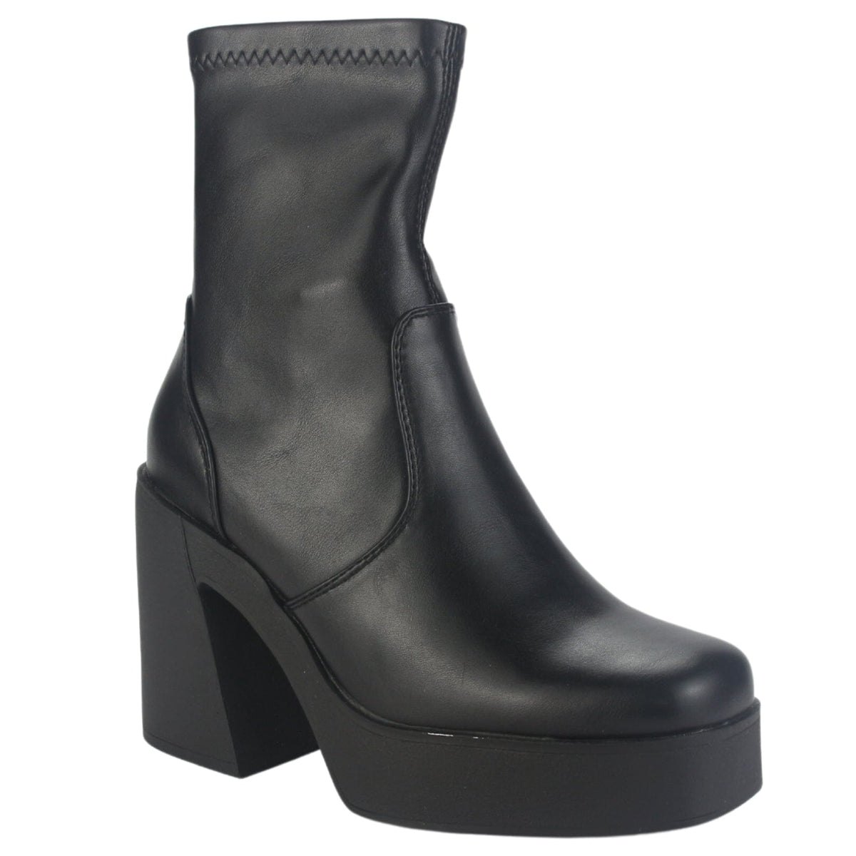 Botin Chalada Mujer Tumbes-15 Negro Casual Botines Taco Chalada 