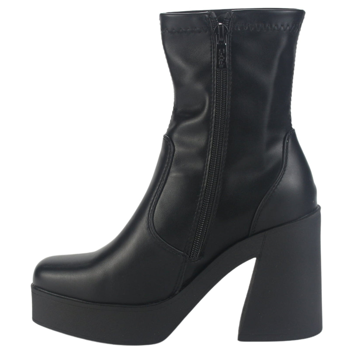 Botin Chalada Mujer Tumbes-15 Negro Casual Botines Taco Chalada 