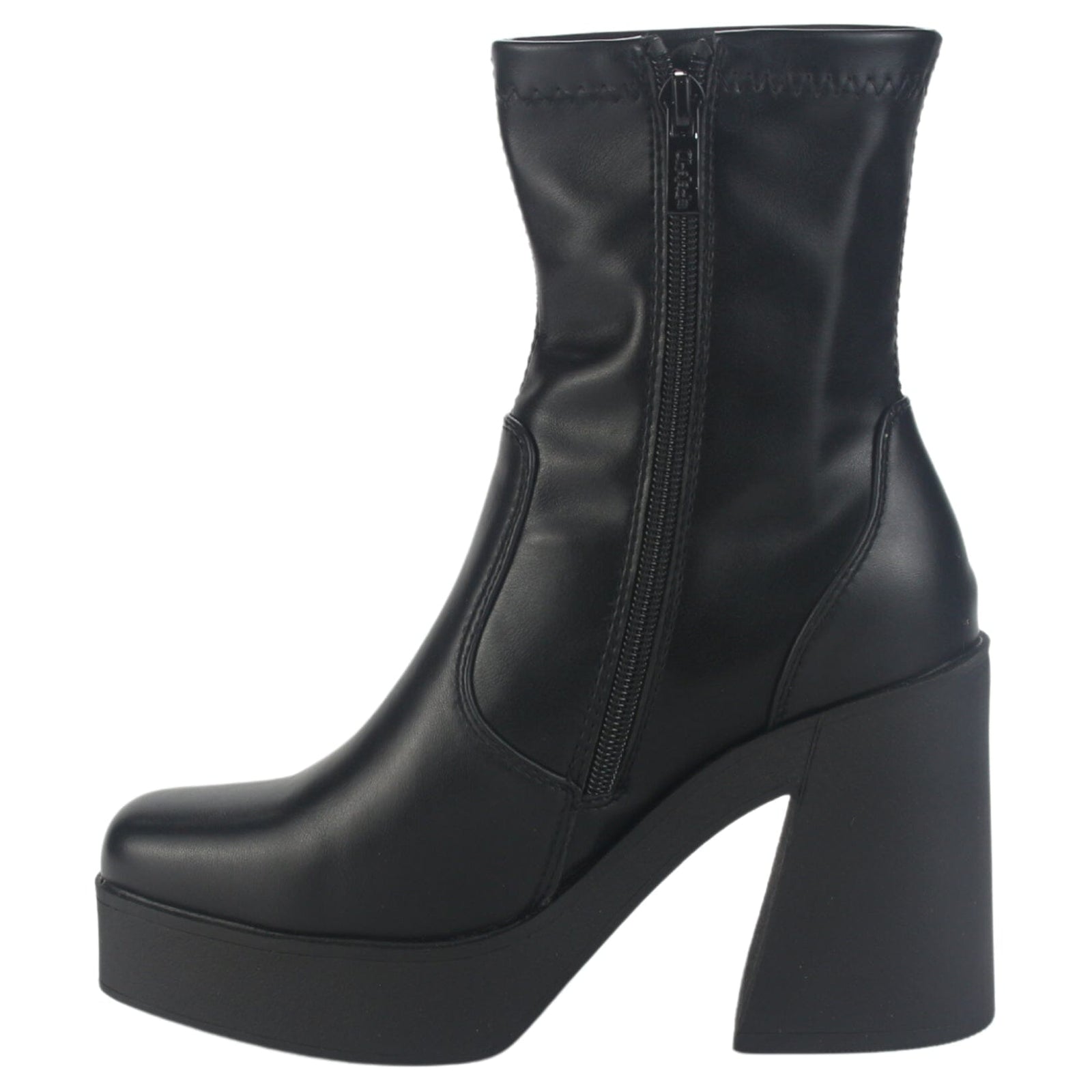 Botin Chalada Mujer Tumbes-15 Negro Casual Botines Taco Chalada 