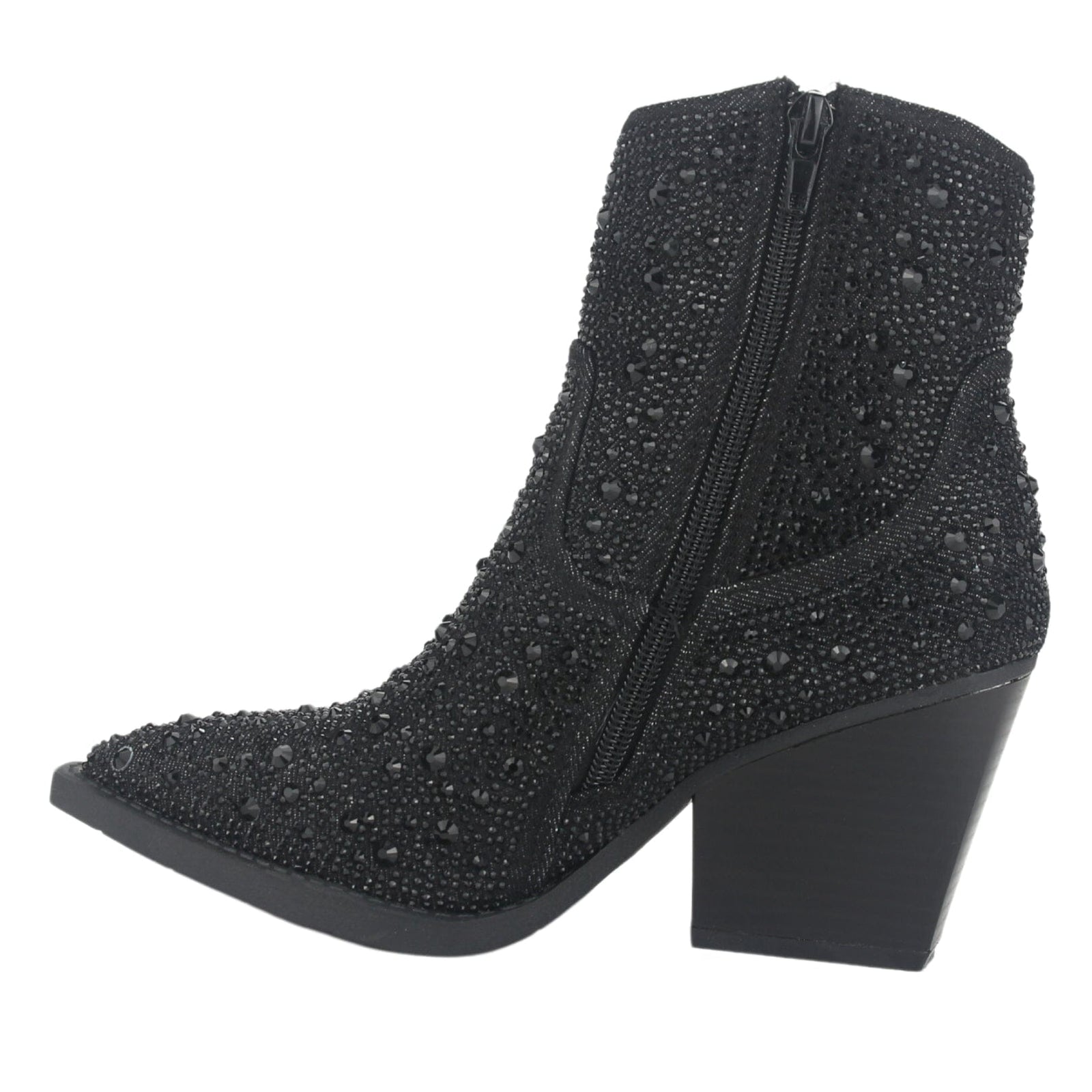 Botin Chalada Mujer Wayra-1 Negro Casual Botines Taco Chalada 
