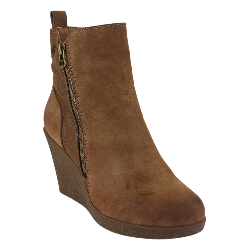 Botin Chalada Mujer Wedge-41 Camel Casual Botines Chalada 