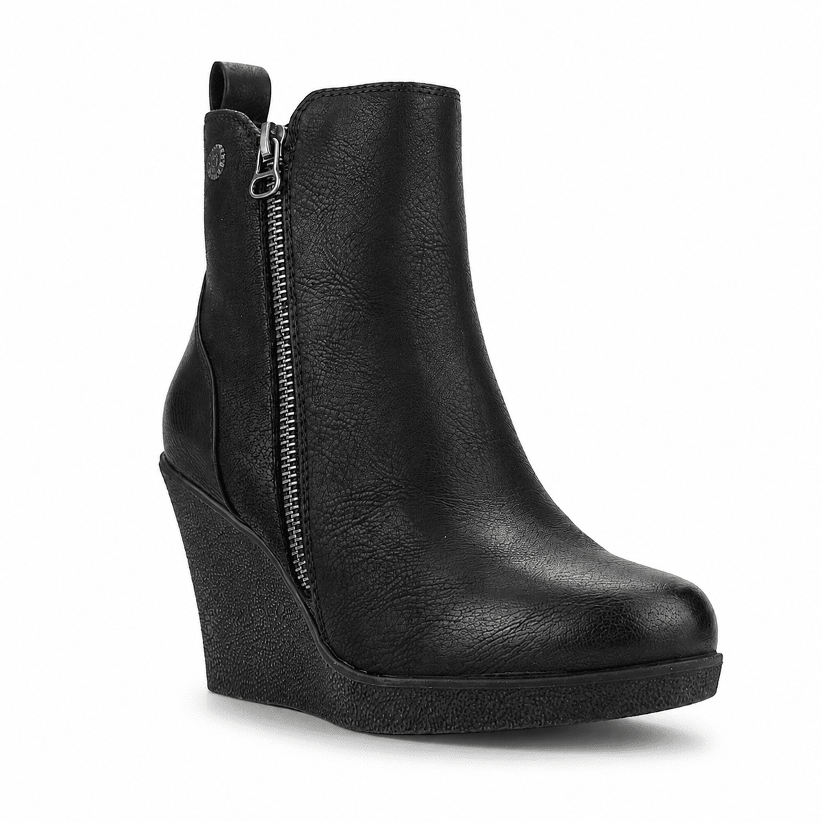 Botin Chalada Mujer Wedge-41 Negro Casual Botines Chalada 
