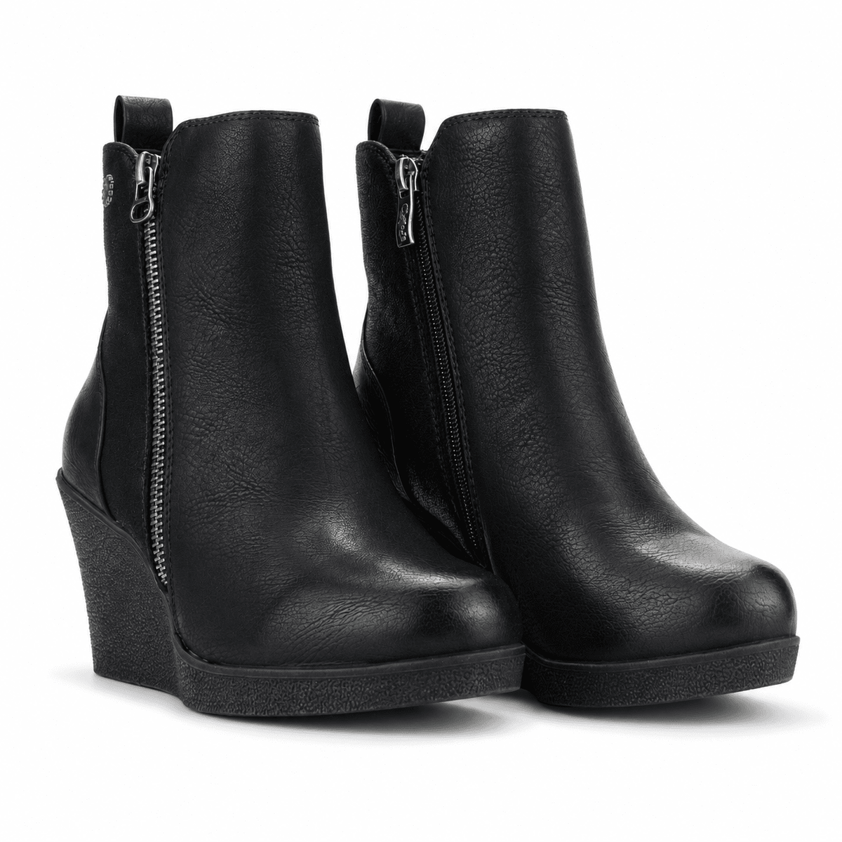 Botin Chalada Mujer Wedge-41 Negro Casual Botines Chalada 
