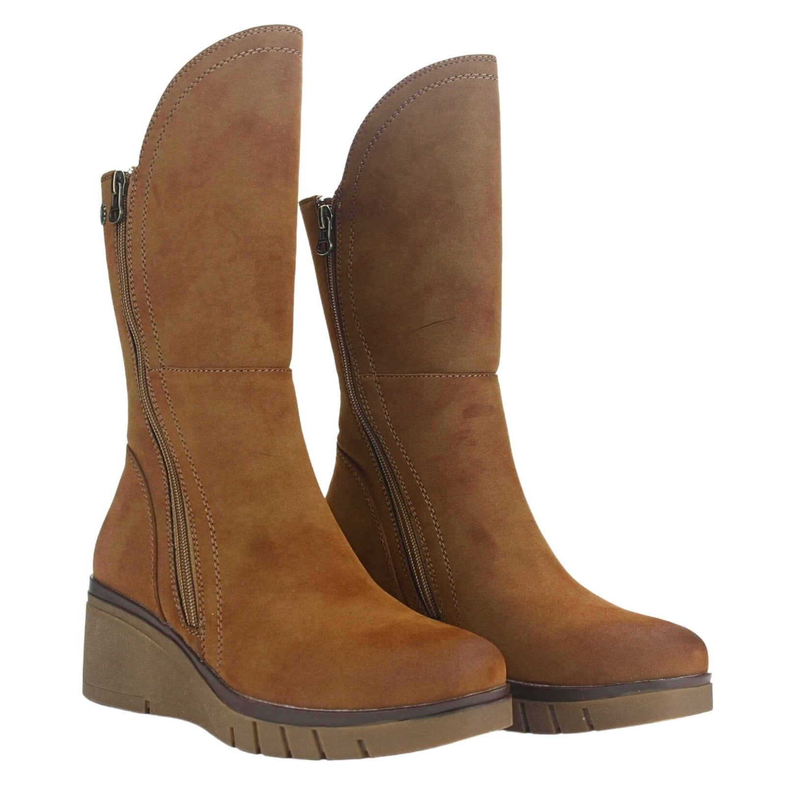 Botin Chalada Mujer Wedgenew-2 Café Casual Botines Taco Chalada 