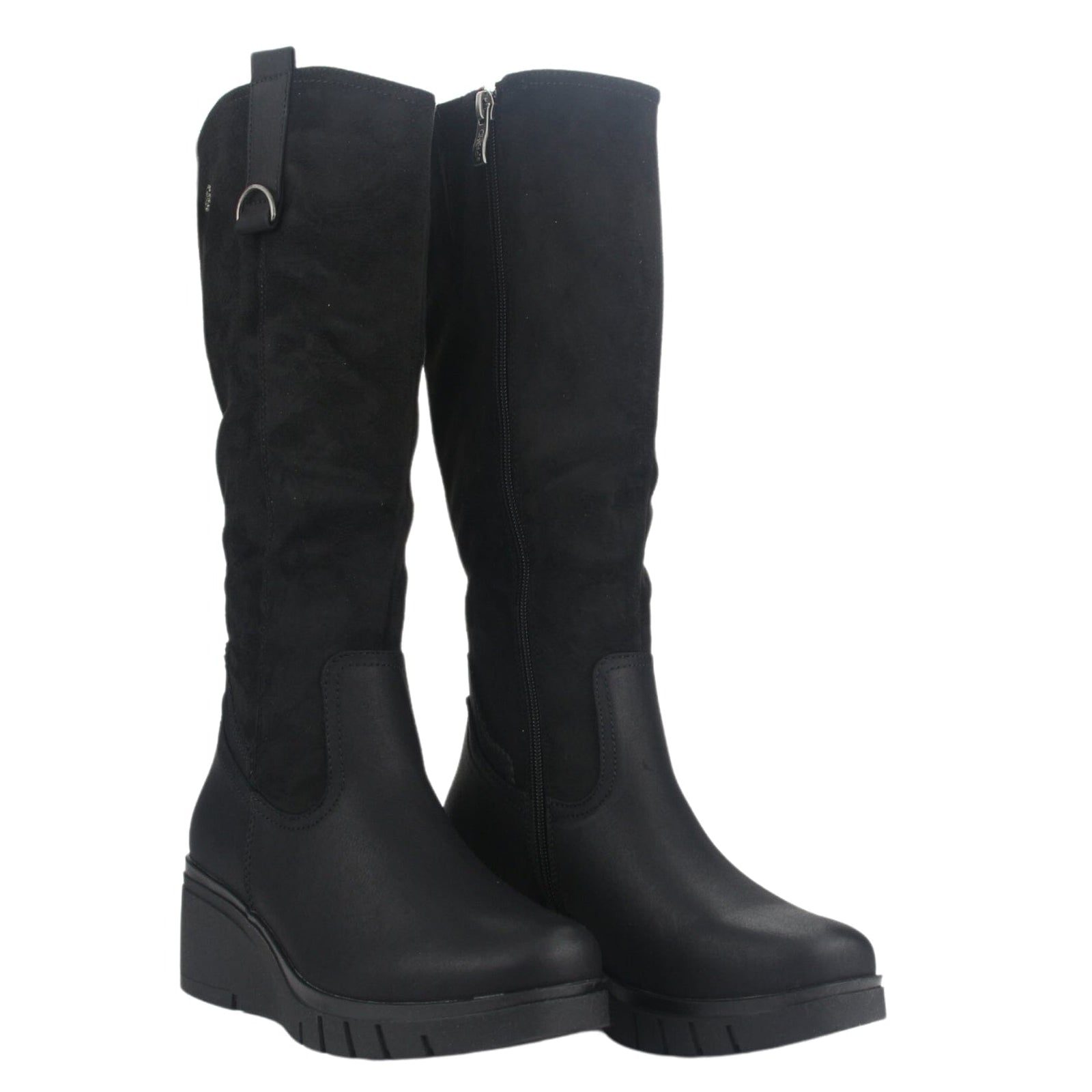 Botin Chalada Mujer Wedgenew-3 Negro Casual Botines Taco Chalada 