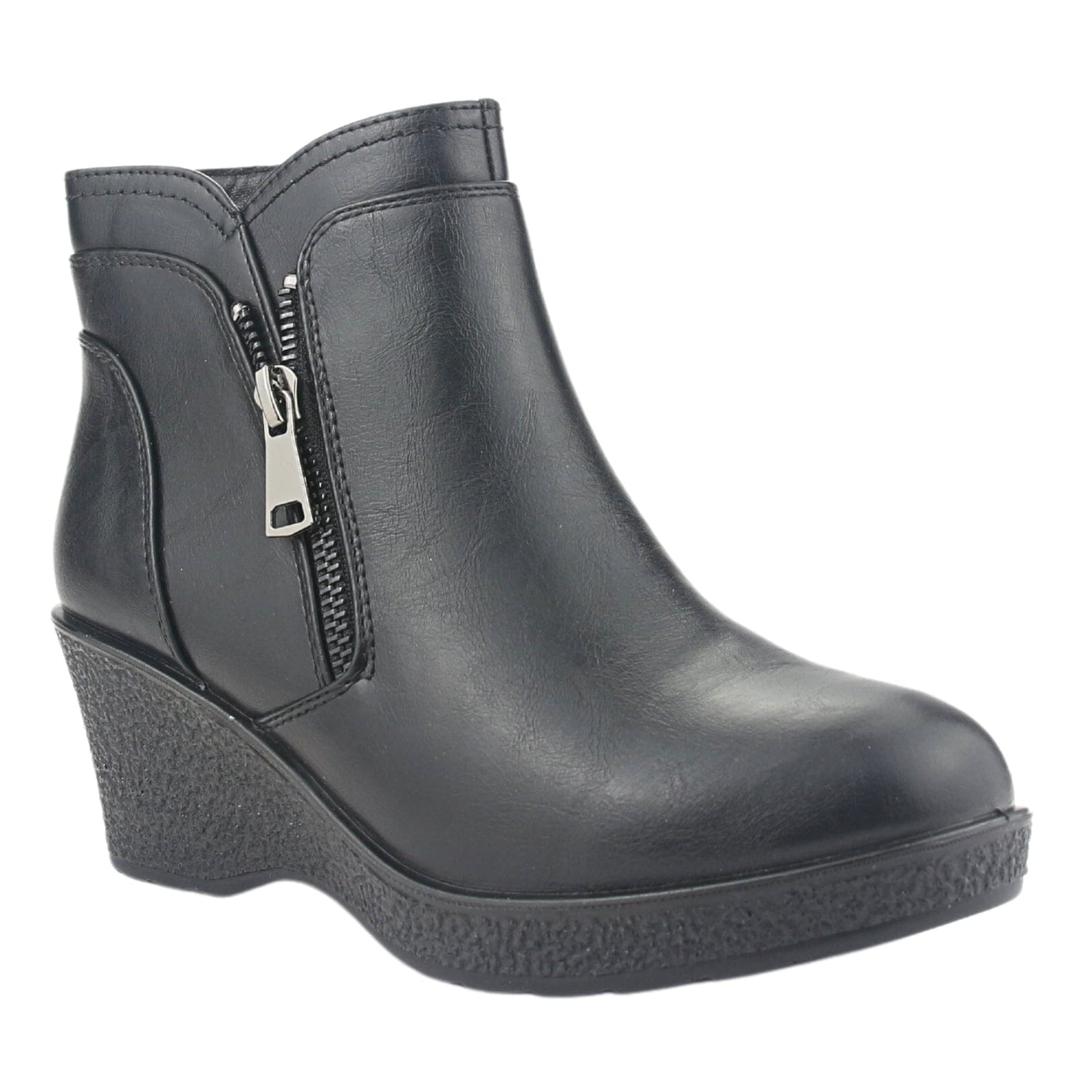 Botin Chalada Mujer Windy-2 Negro Casual Botines Taco Chalada 