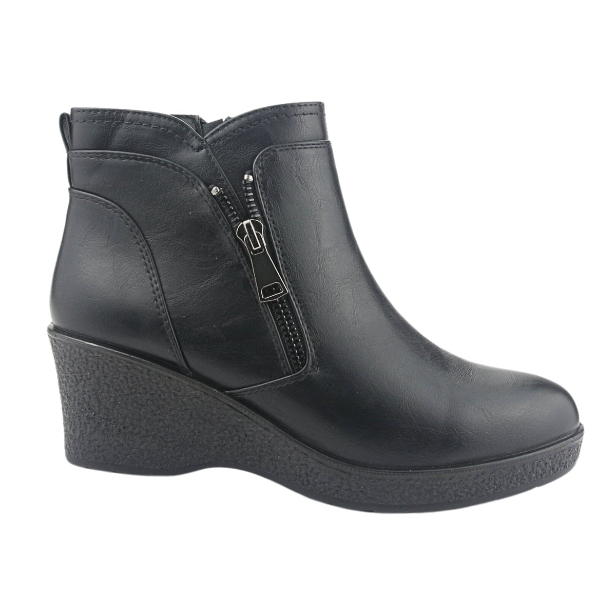 Botin Chalada Mujer Windy-2 Negro Casual Botines Taco Chalada 