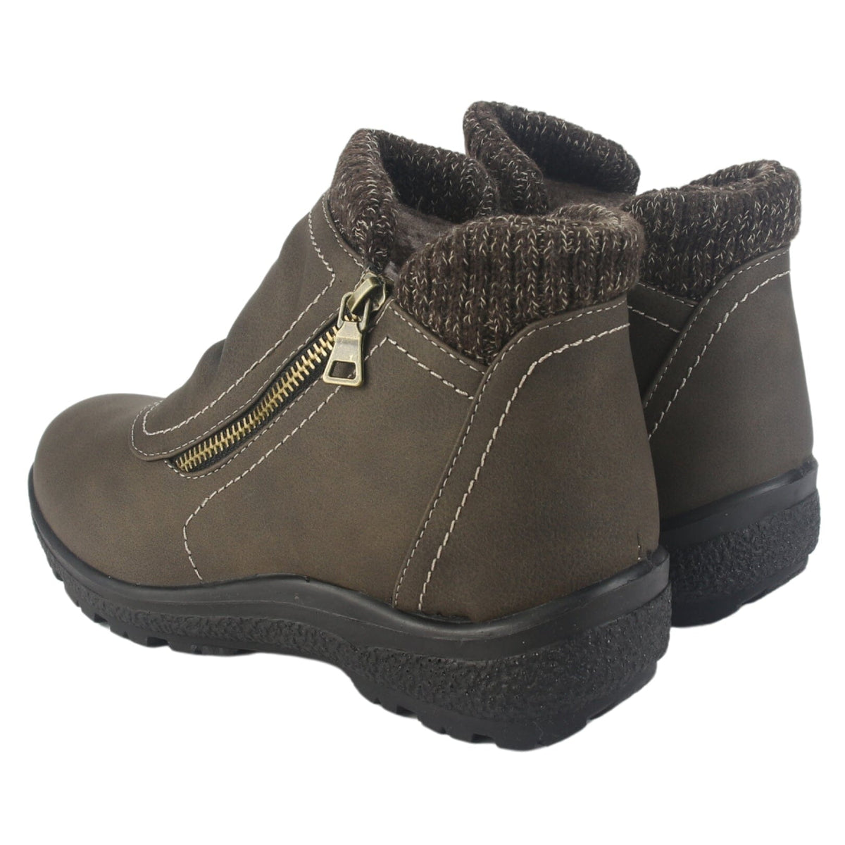 Botin Chalada Mujer Winter-1 Café Casual Botines Chalada 