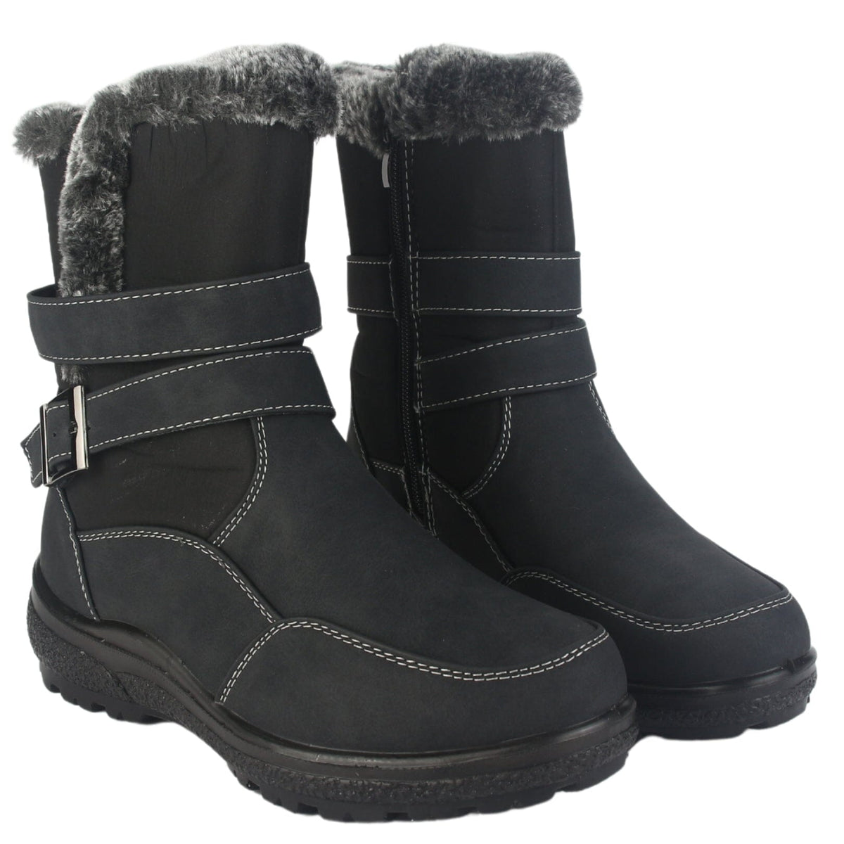 Botin Chalada Mujer Winter-7 Negro Casual Botines Chalada 