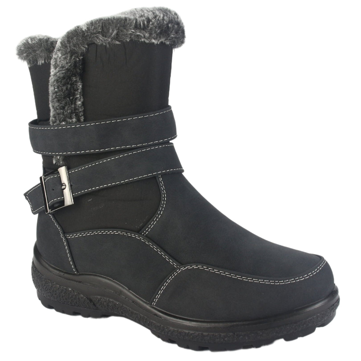 Botin Chalada Mujer Winter-7 Negro Casual Botines Chalada 