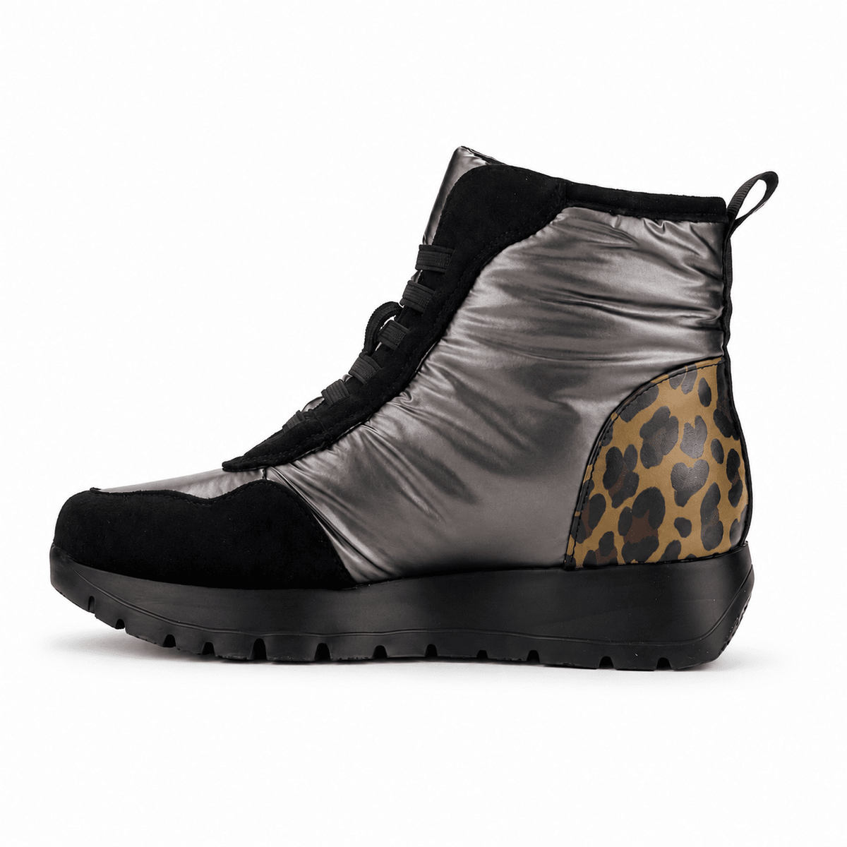Botin Chalada Mujer Wonder-4 Plateado Casual Botines Planos Chalada 