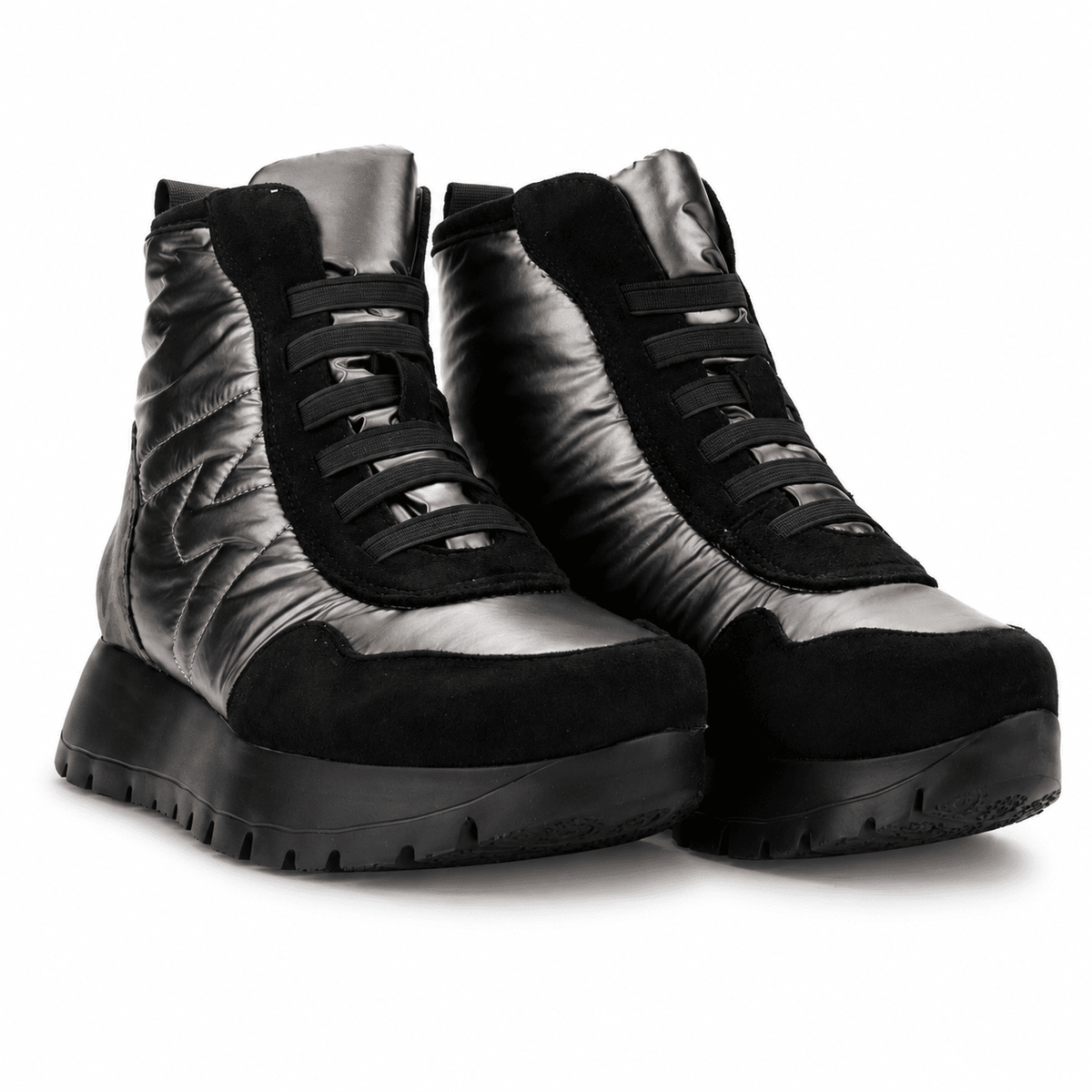 Botin Chalada Mujer Wonder-4 Plateado Casual Botines Planos Chalada 