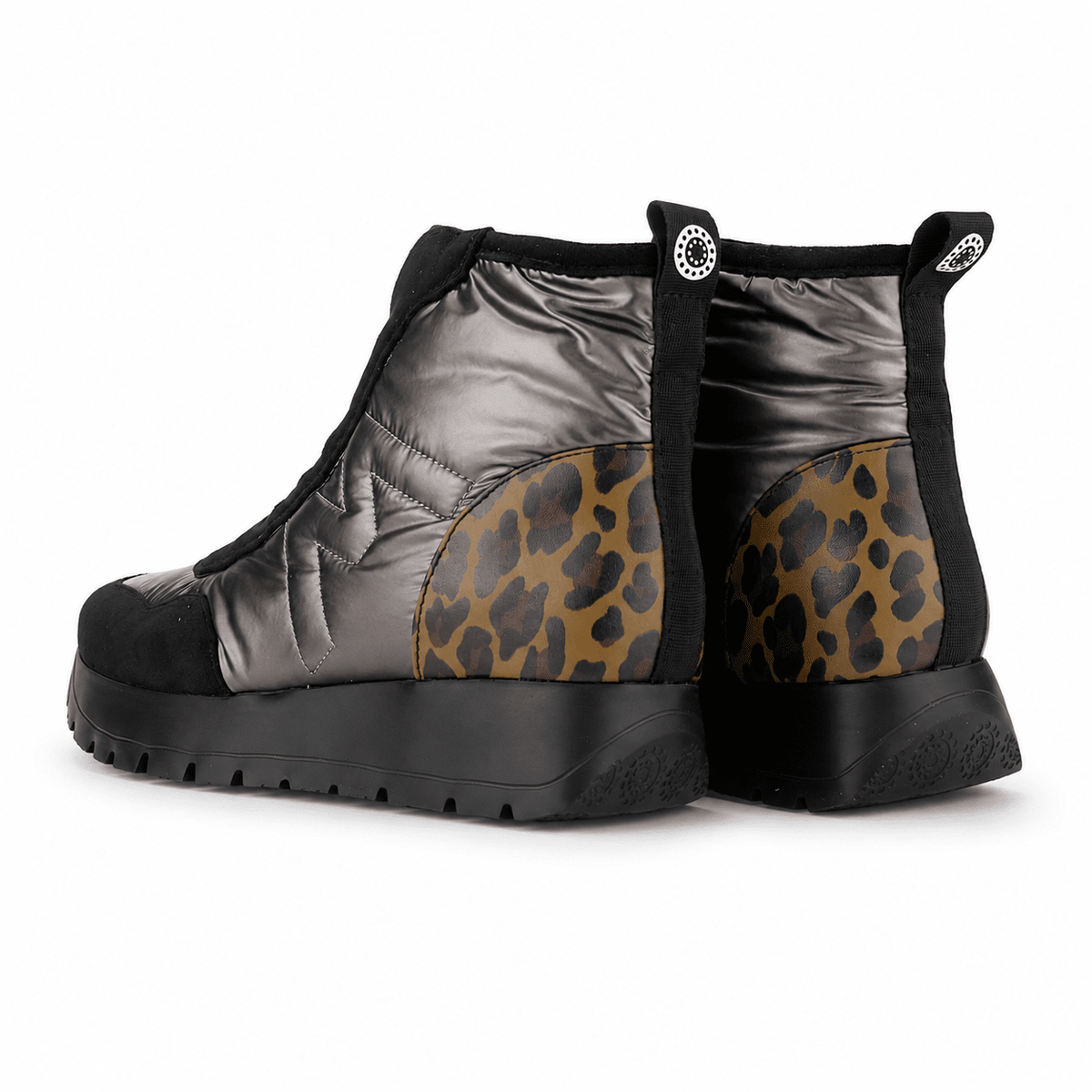 Botin Chalada Mujer Wonder-4 Plateado Casual Botines Planos Chalada 