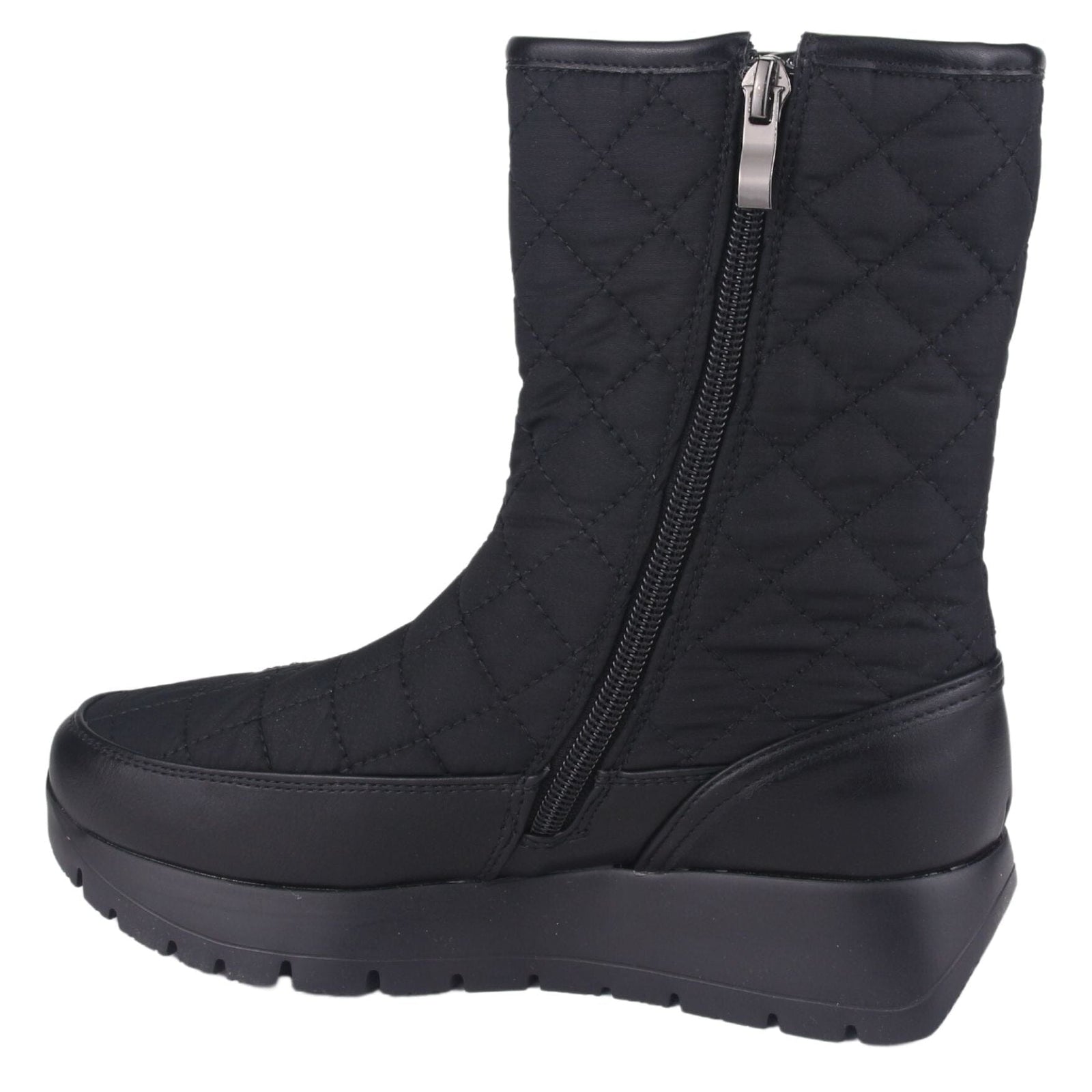 Botin Dorette Mujer Wonder-5 Negro Casual Botines Planos Dorette 