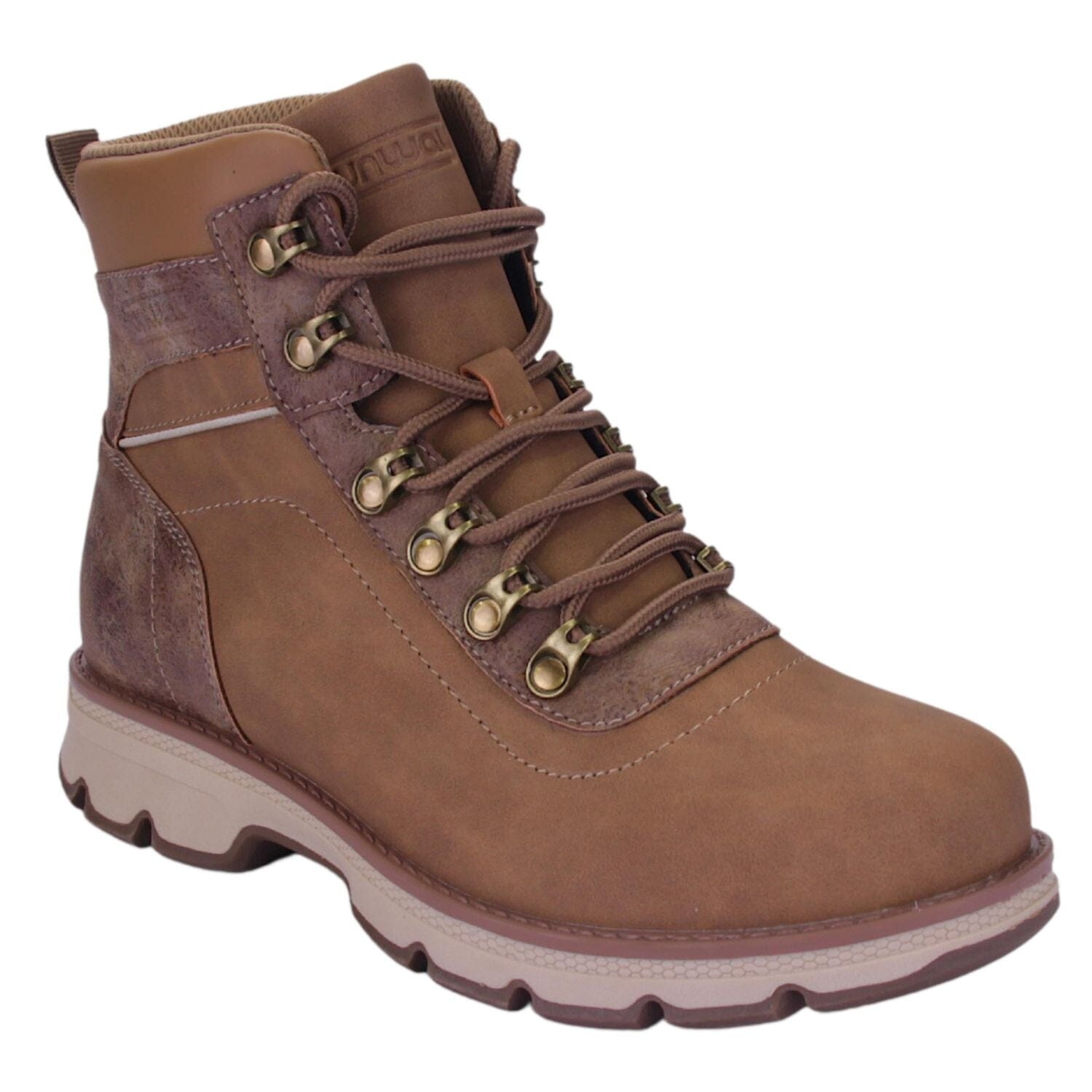 Botin Funway Mujer Colina-1 Café Casual Botines Funway 