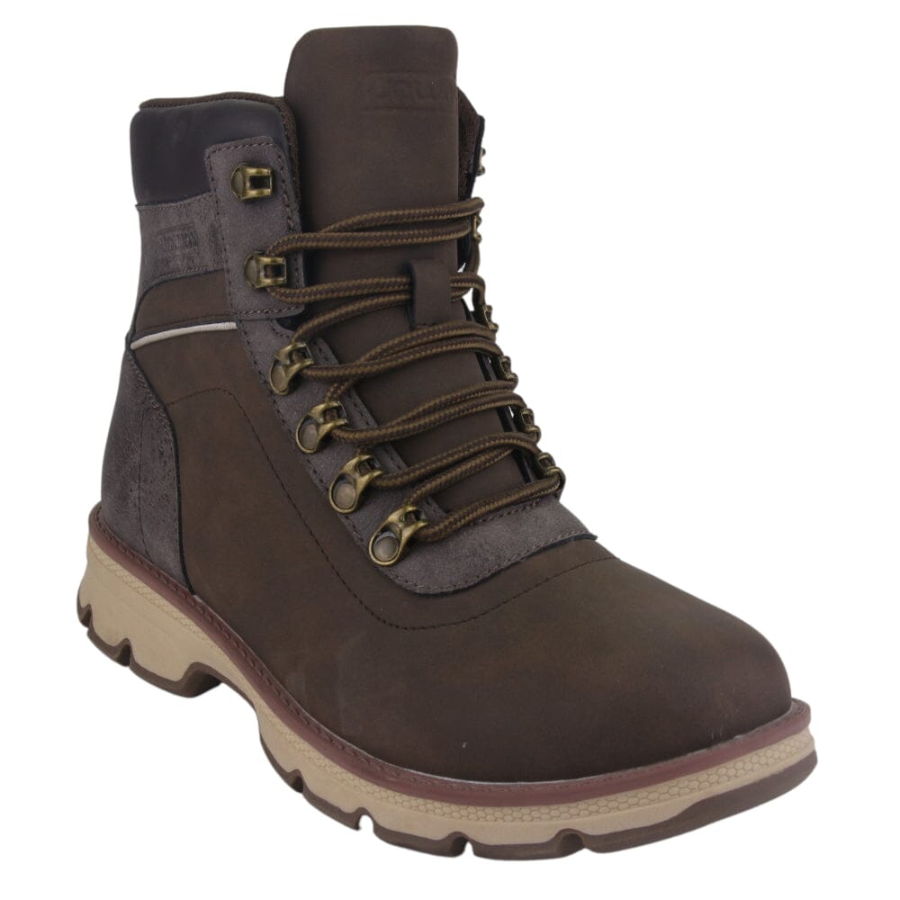 Botin Funway Mujer Colina-1 Café oscuro Casual Botines Funway 