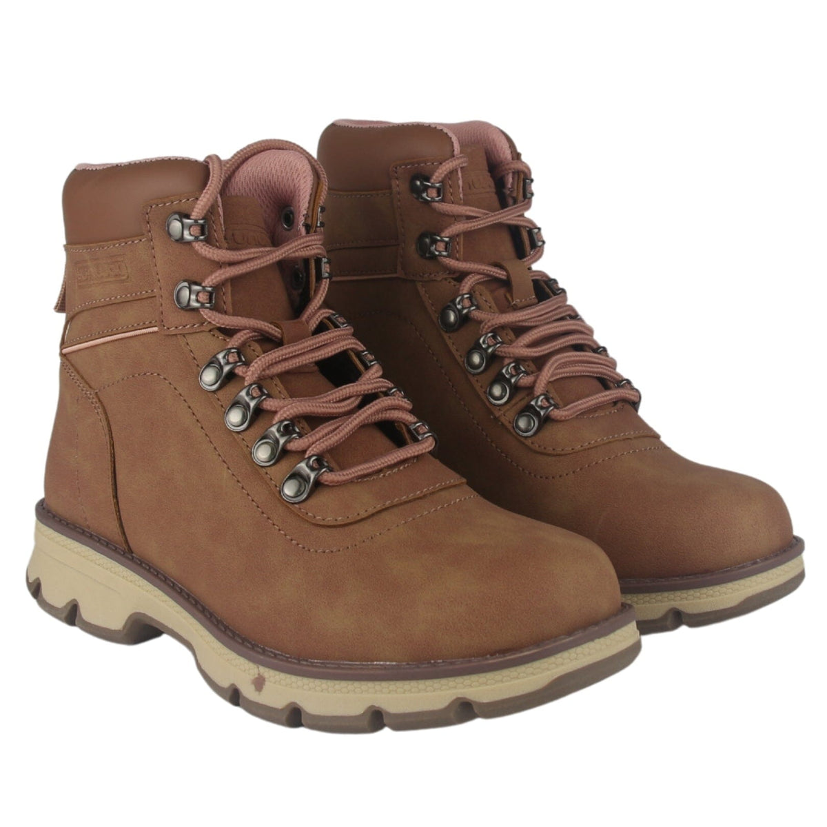 Botin Funway Mujer Colina-1 Rosado Casual Botines Funway 