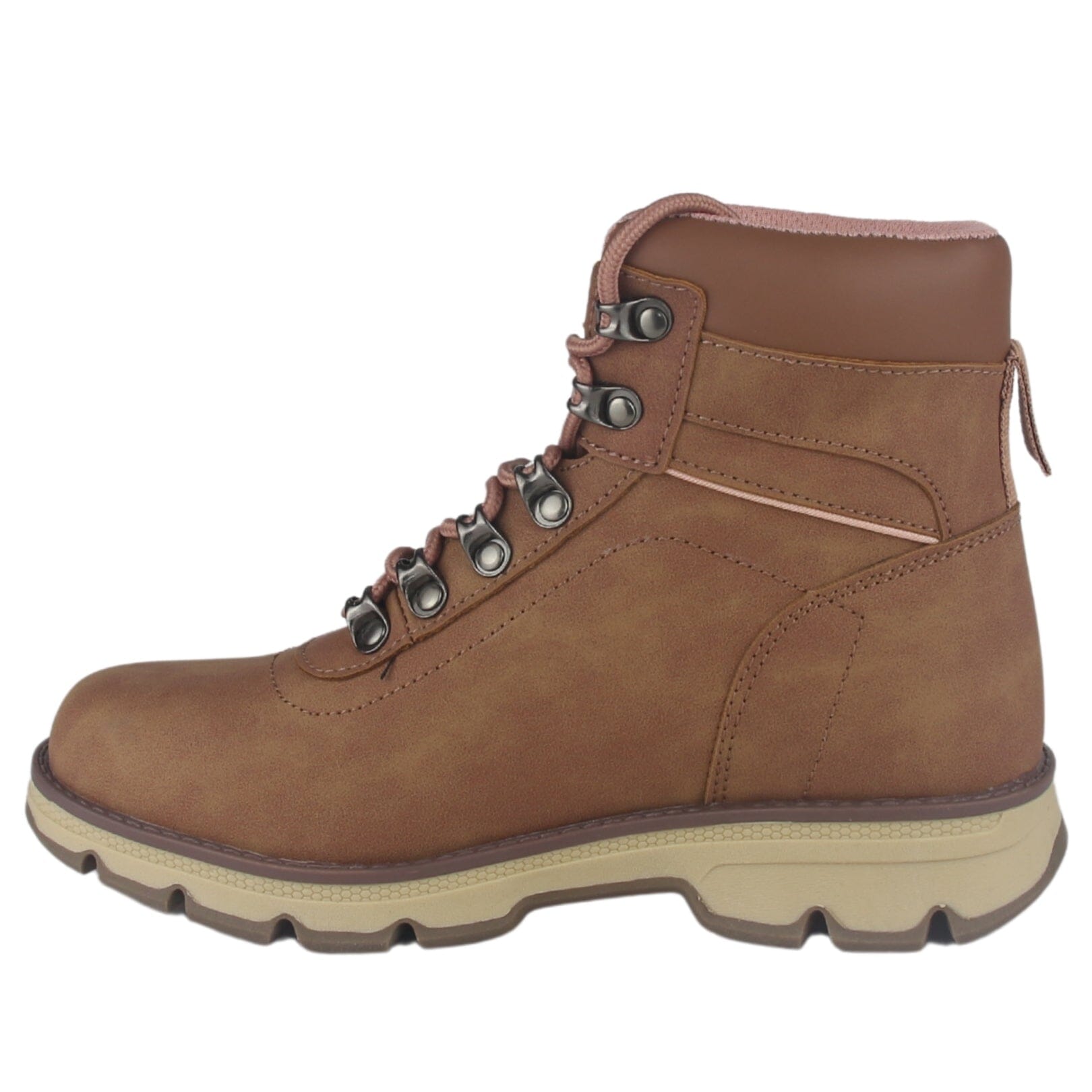 Botin Funway Mujer Colina-1 Rosado Casual Botines Funway 