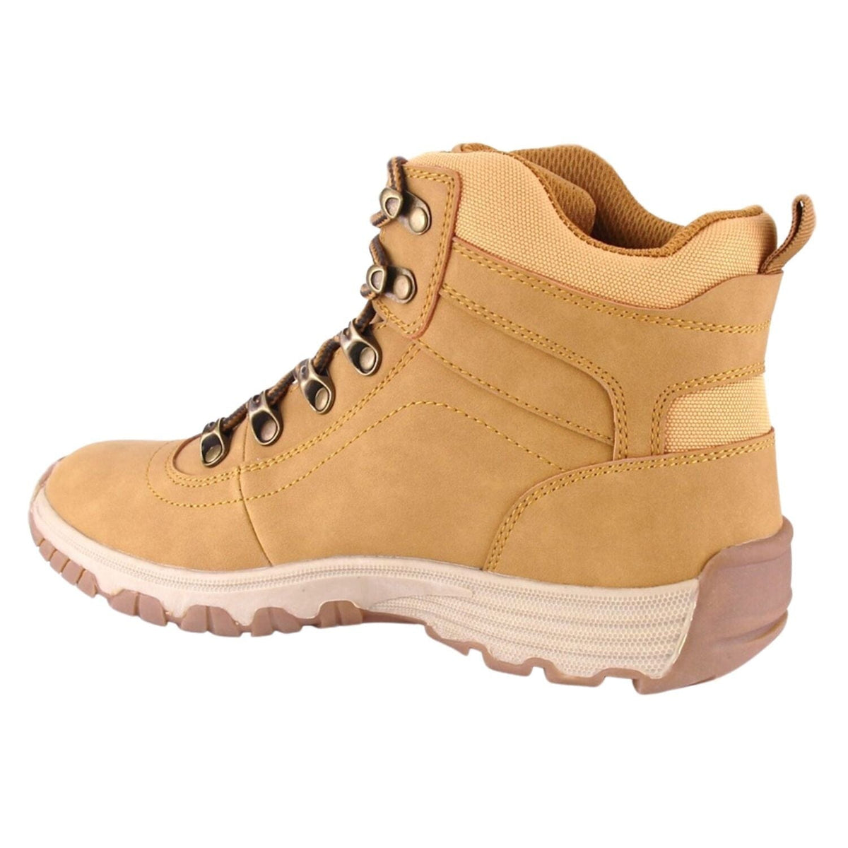Botin Funway Mujer Opra-1 Camel Casual Botines Funway 