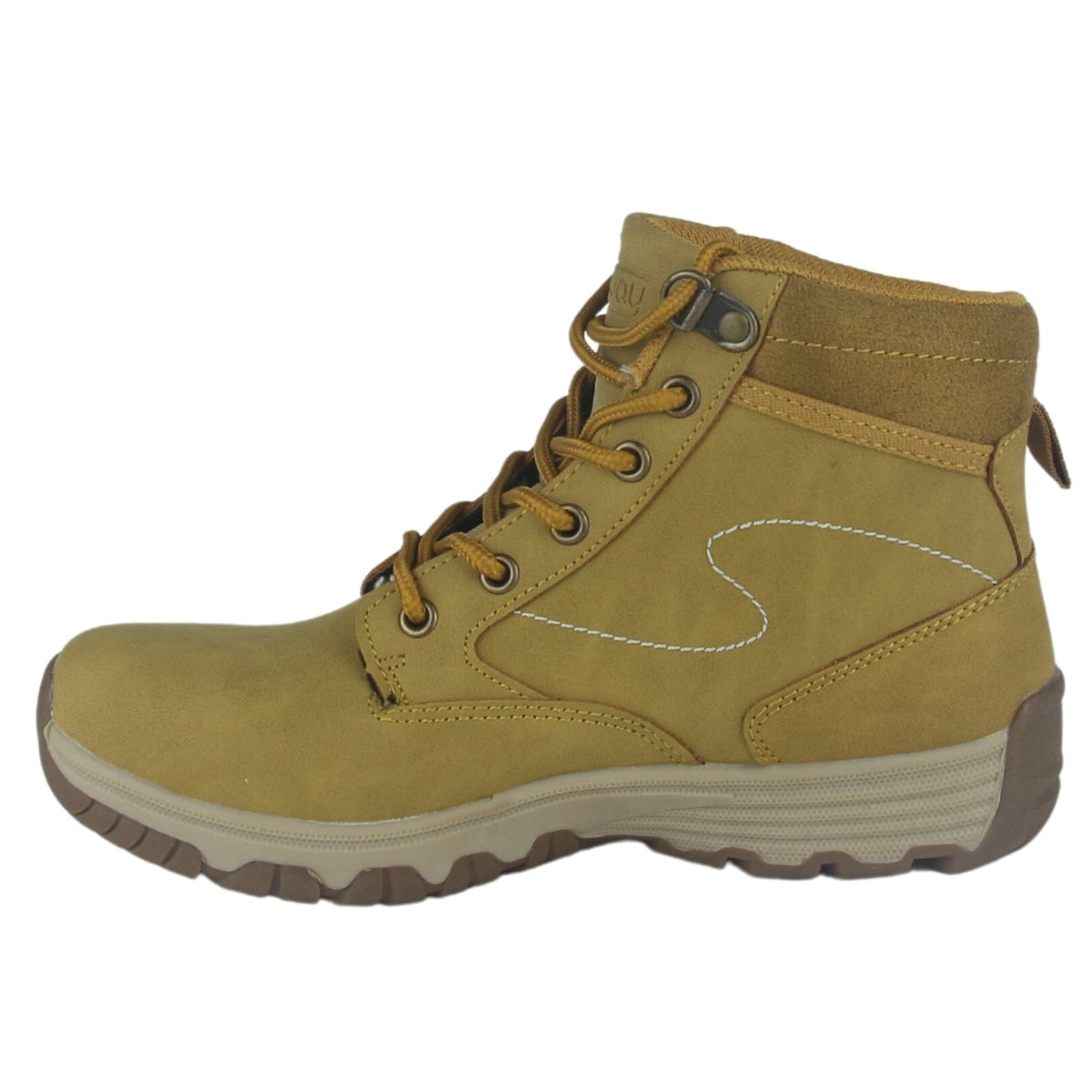 Botin Funway Mujer Opra-2 Camel Casual Botines Funway 