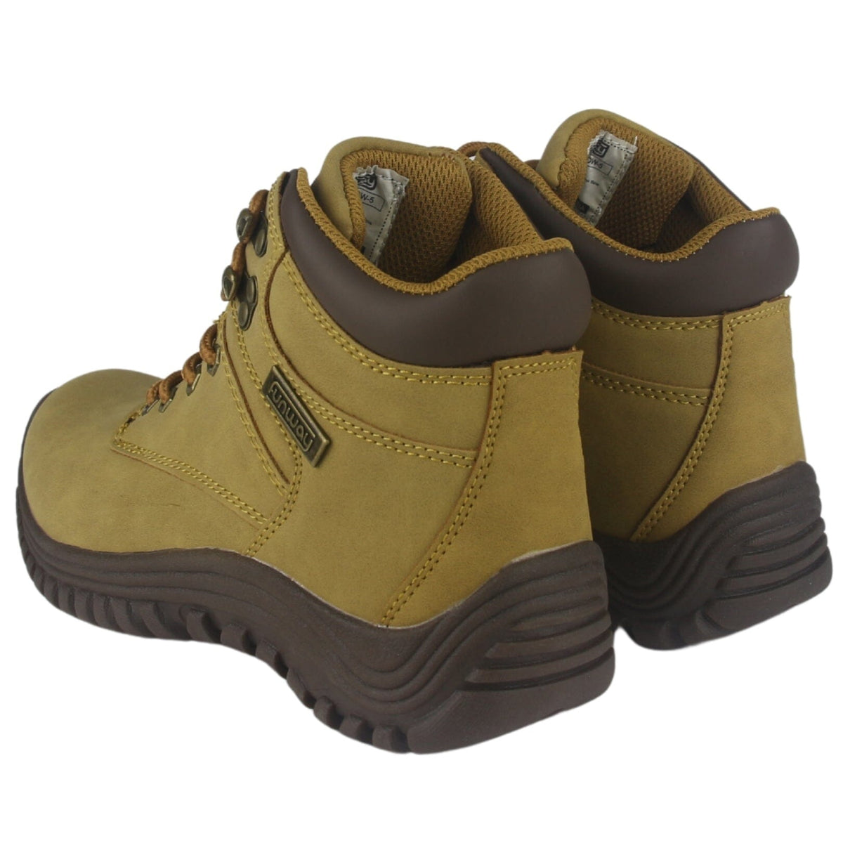 Botin Funway Mujer Snow-5 Camel Casual Botines Funway 