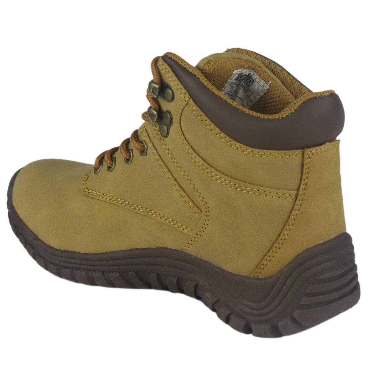 Botin Funway Mujer Snow-5 Camel Casual Botines Funway 