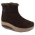 Botin Funway Mujer Tija-19 Café Casual Botines Funway 