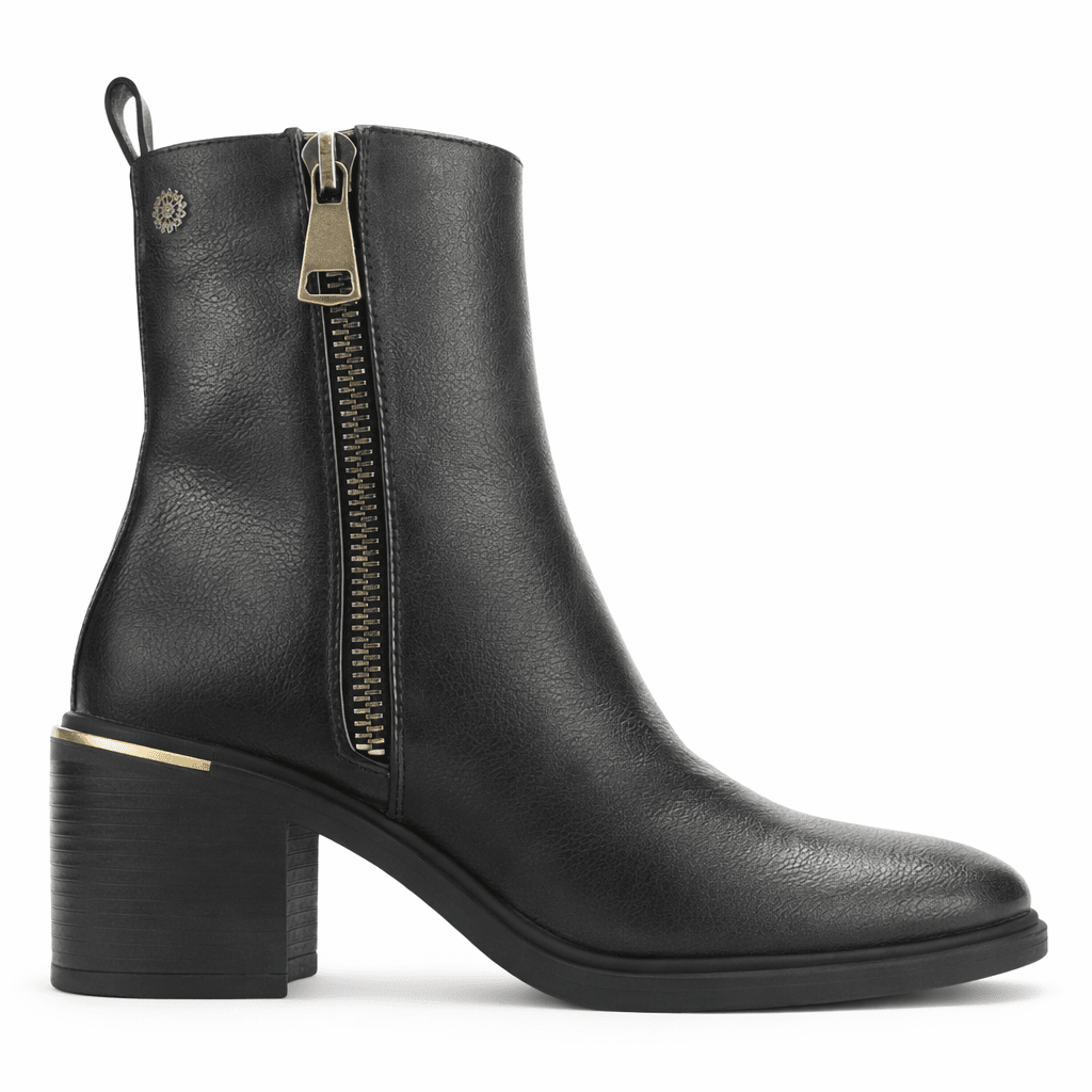 Botin Gris Mujer Casual Chalada Sonora Botines Taco Chalada 
