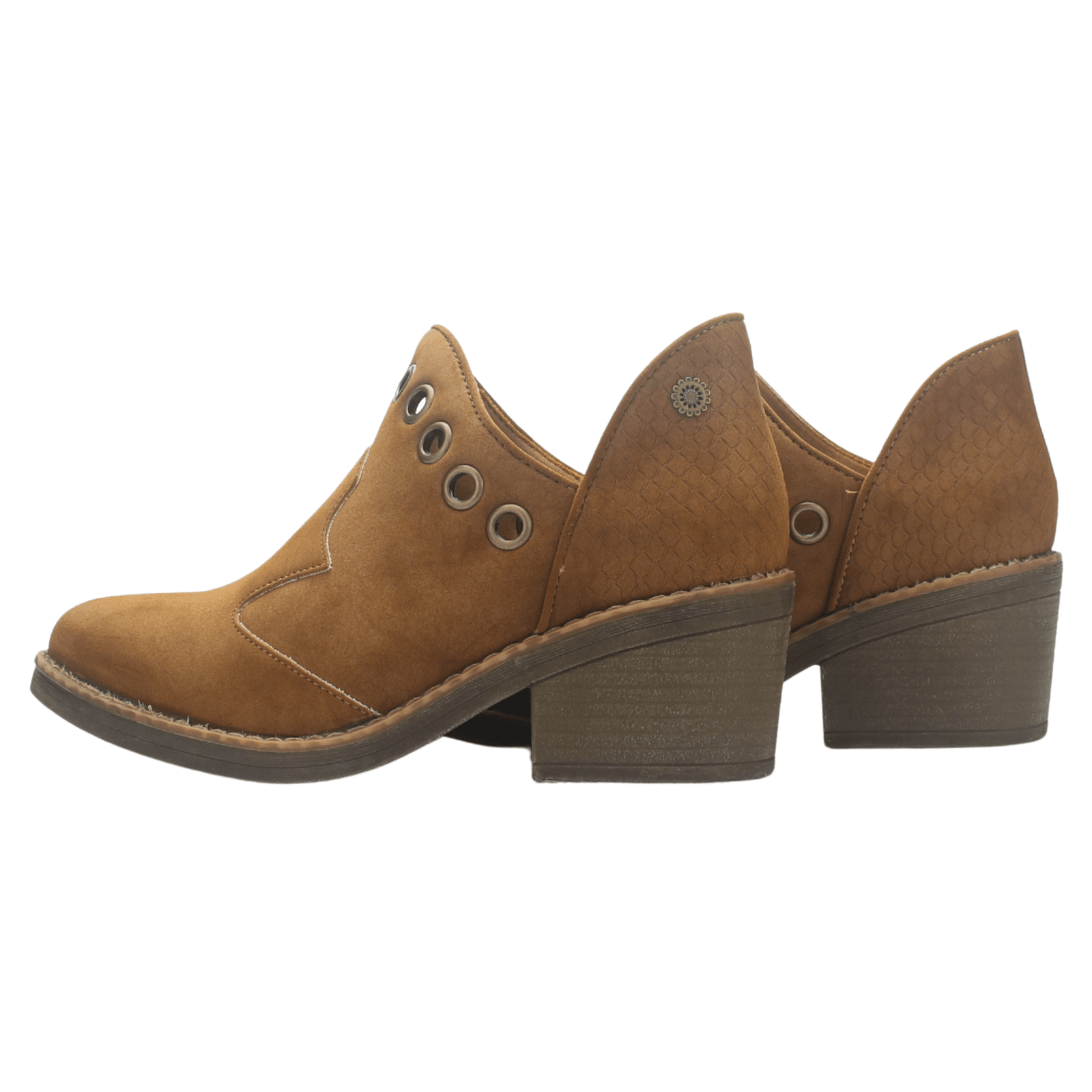 Botin Mujer Chalada Camp-15 Tostado Casual Botines Taco Chalada 
