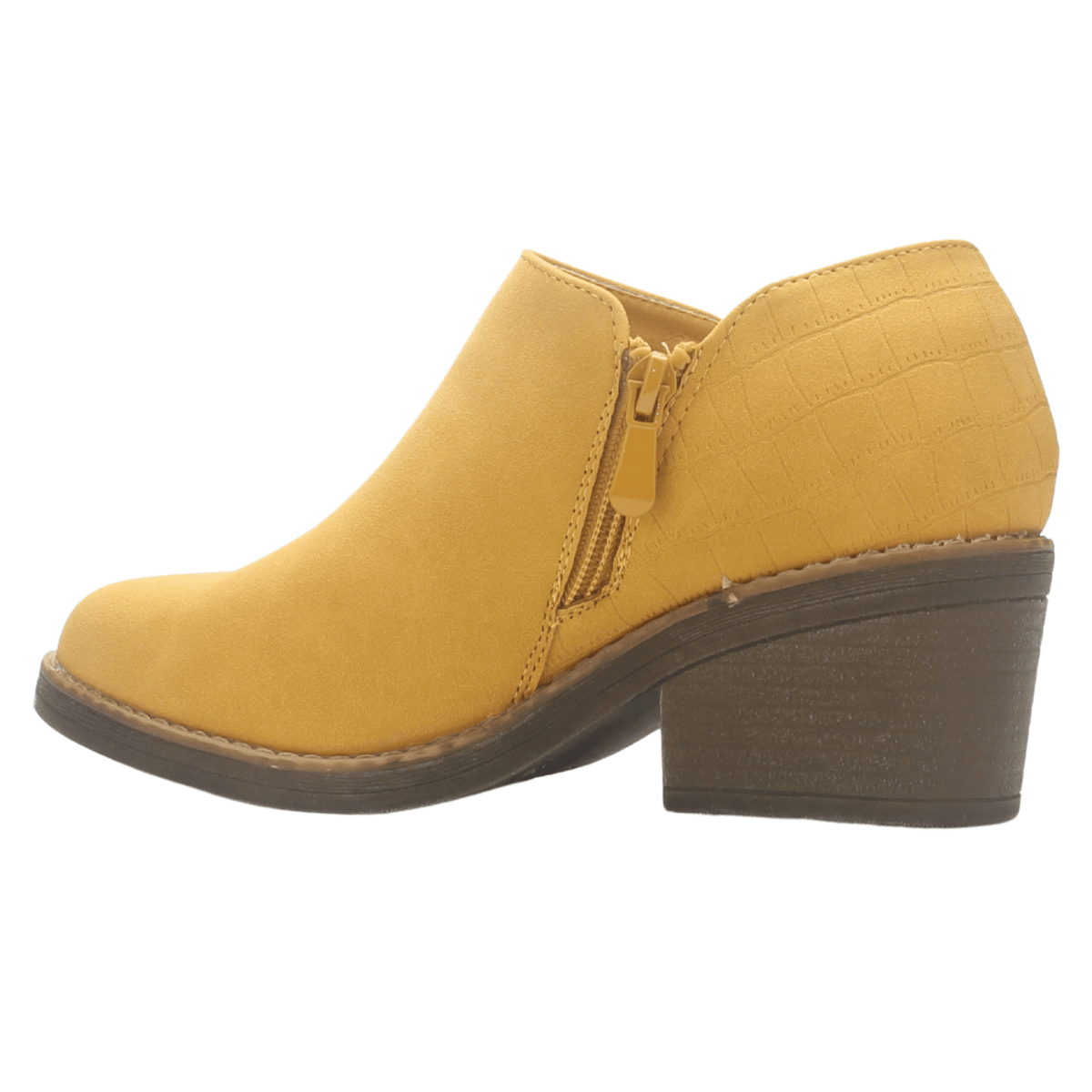 Botin Mujer Chalada Camp-51 Mostaza Casual Botines Taco Chalada 
