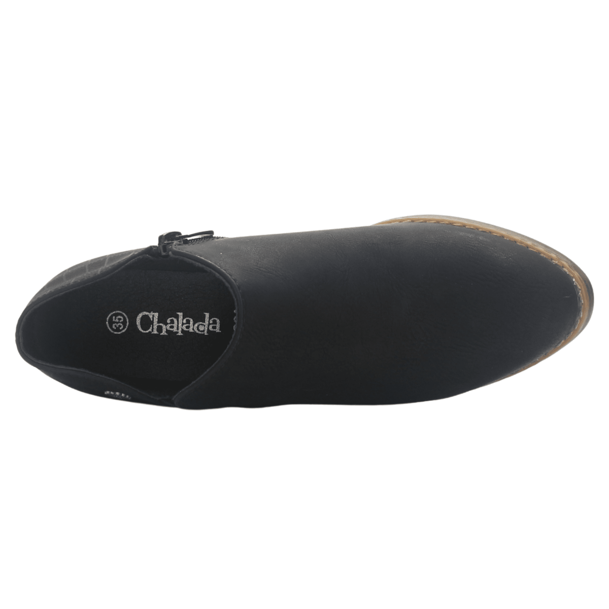 Botin Mujer Chalada Camp-51 Negro Casual Botines Taco Chalada 