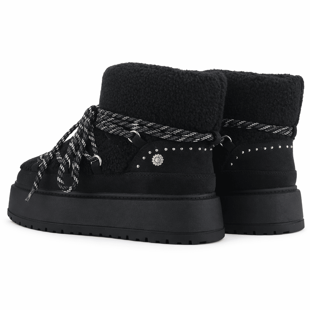 Botin Negro Mujer Casual Chalada Ailen Botines Taco Chalada 
