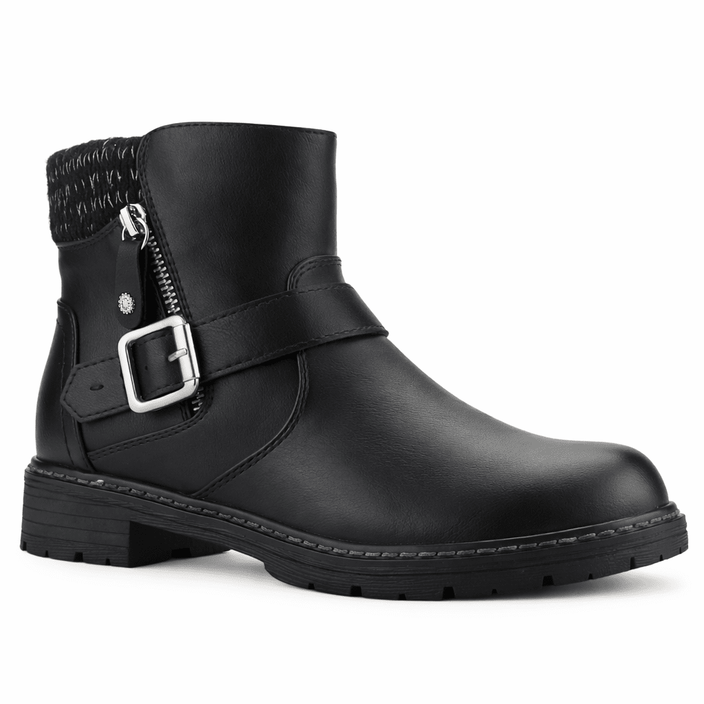 Botin Negro Mujer Casual Chalada Andy Botines Taco Chalada 