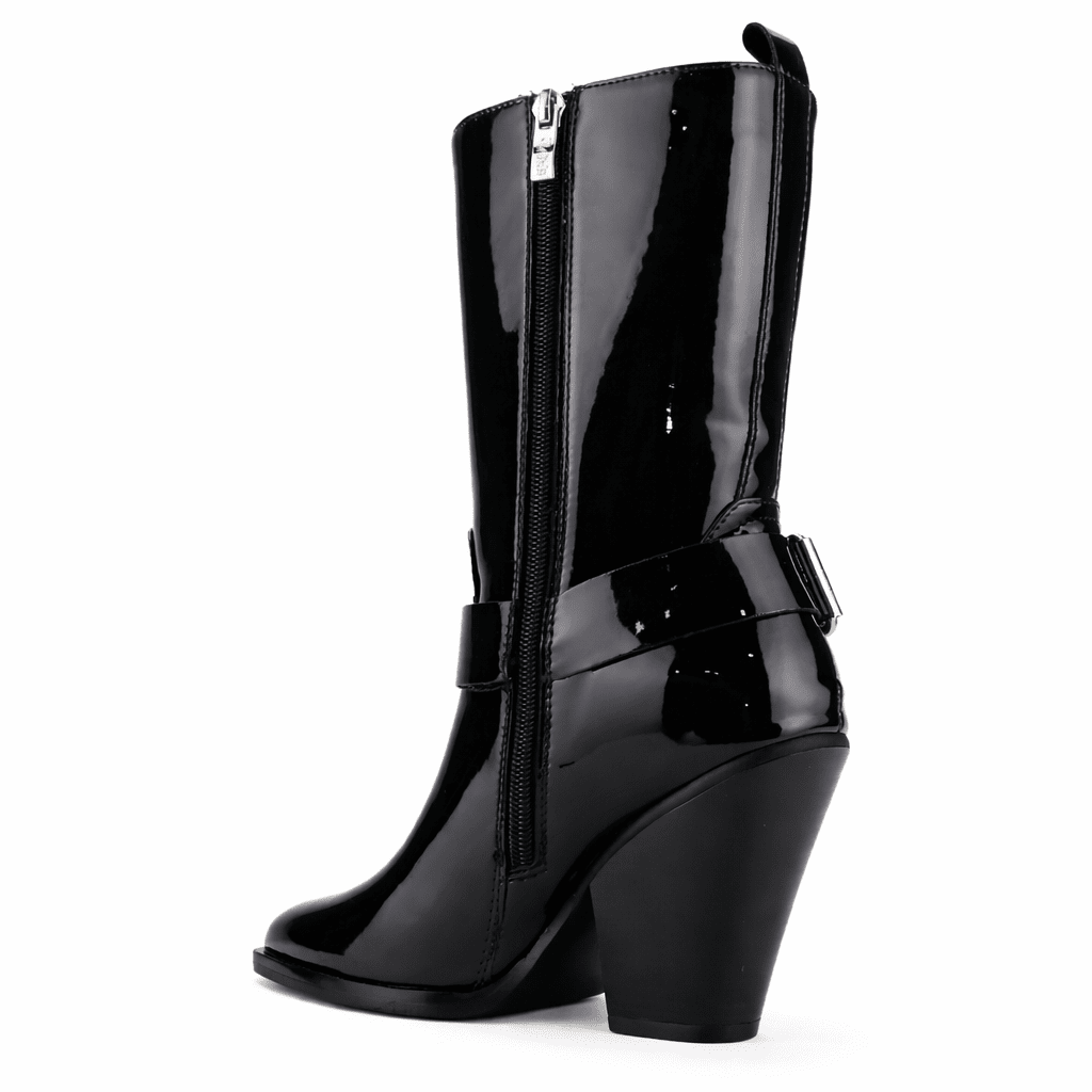 Botin Negro Mujer Casual Chalada Arizona Botines Taco Chalada 