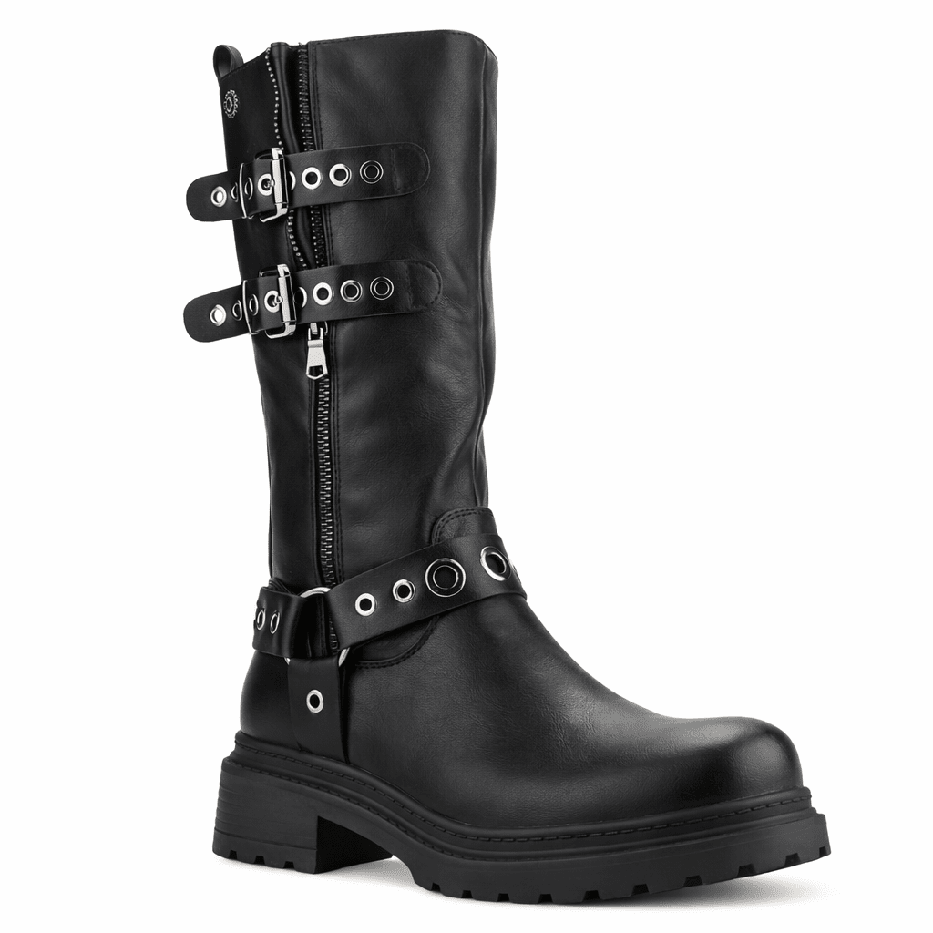 Botin Negro Mujer Casual Chalada Bika Botines Taco Chalada 