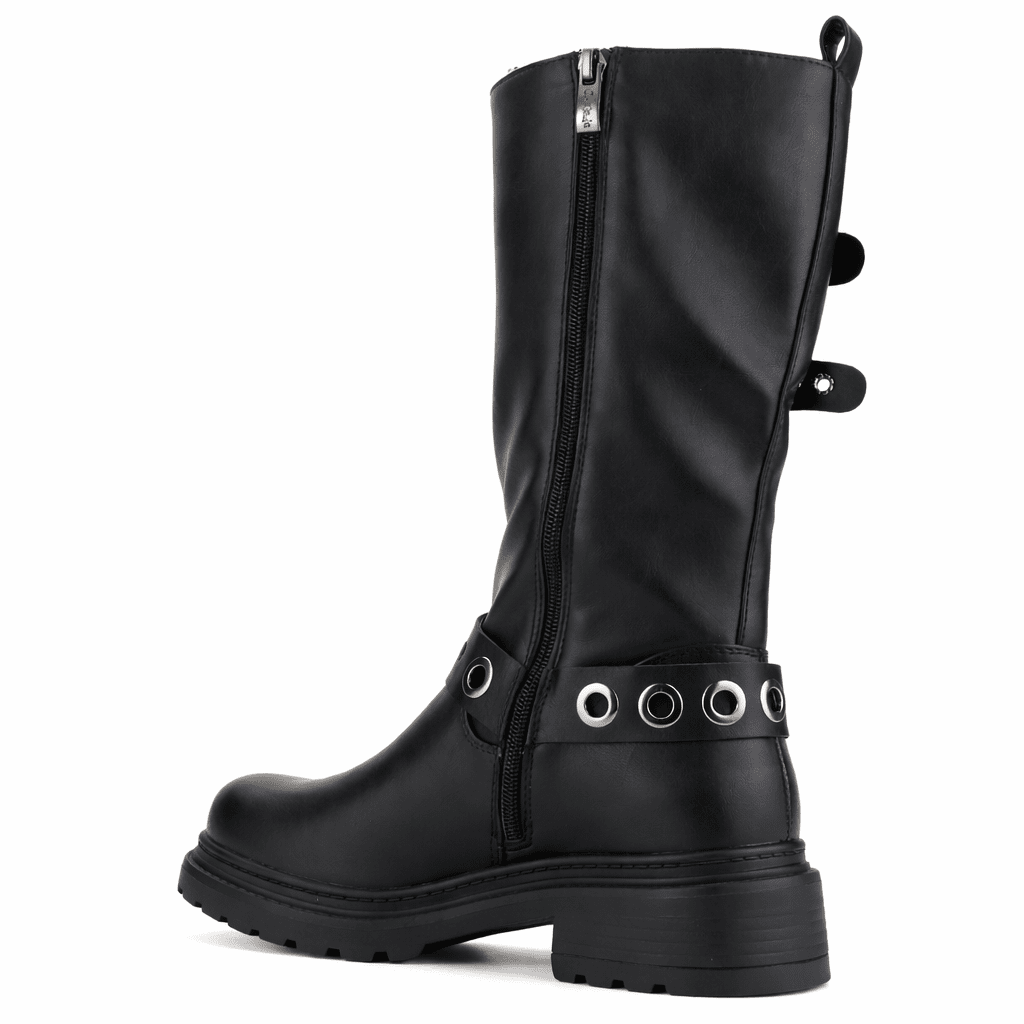 Botin Negro Mujer Casual Chalada Bika Botines Taco Chalada 
