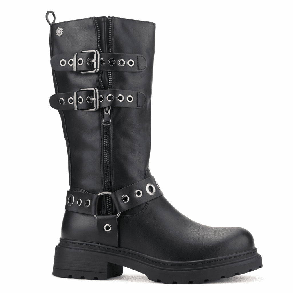 Botin Negro Mujer Casual Chalada Bika Botines Taco Chalada 