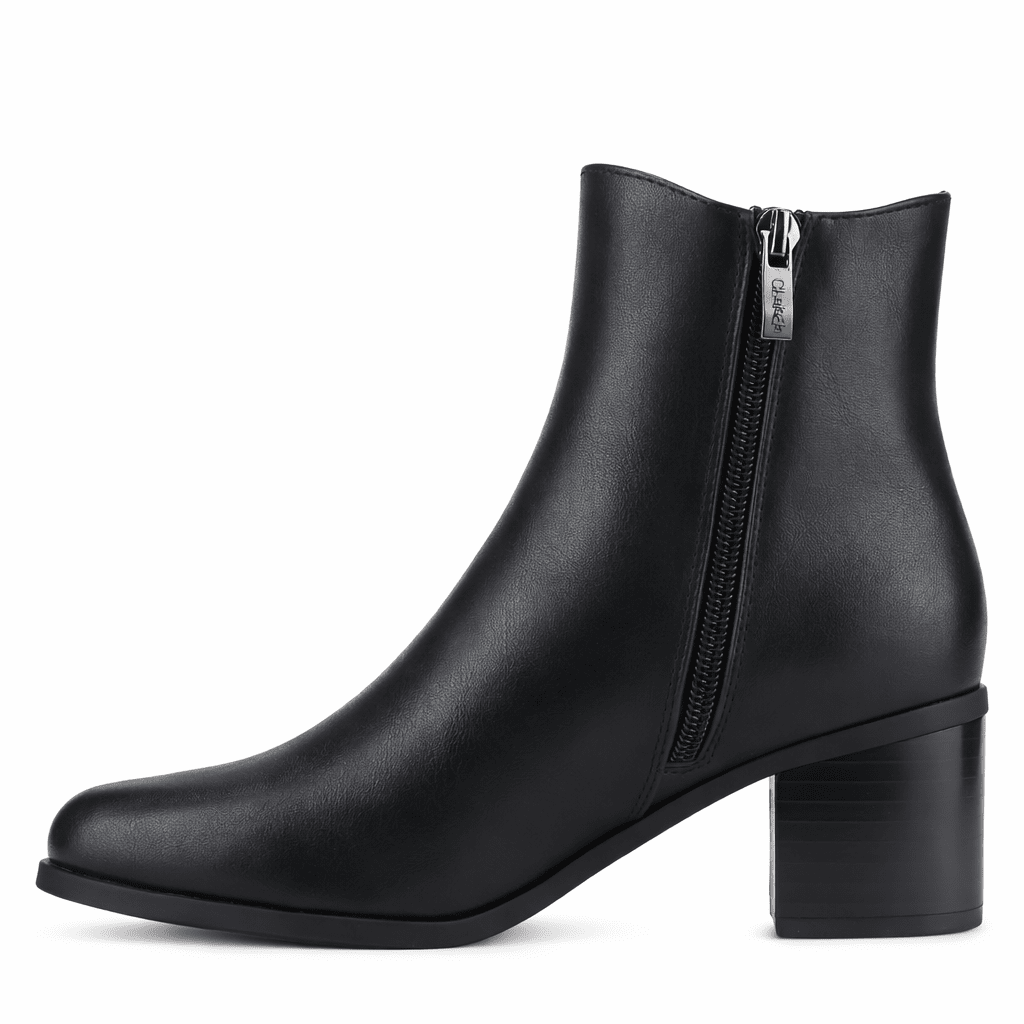 Botin Negro Mujer Casual Chalada Diva Botines Taco Chalada 