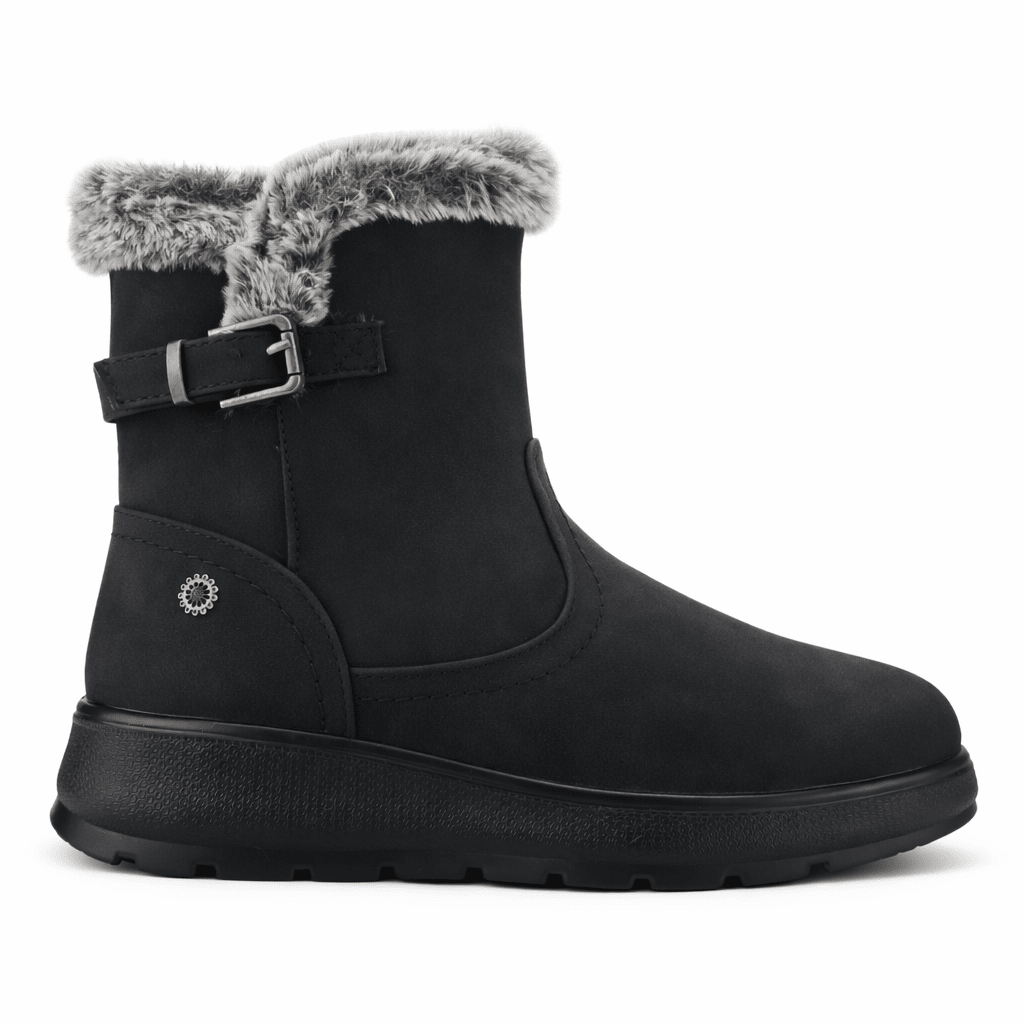 Botin Negro Mujer Casual Chalada Floria Botines Taco Chalada 